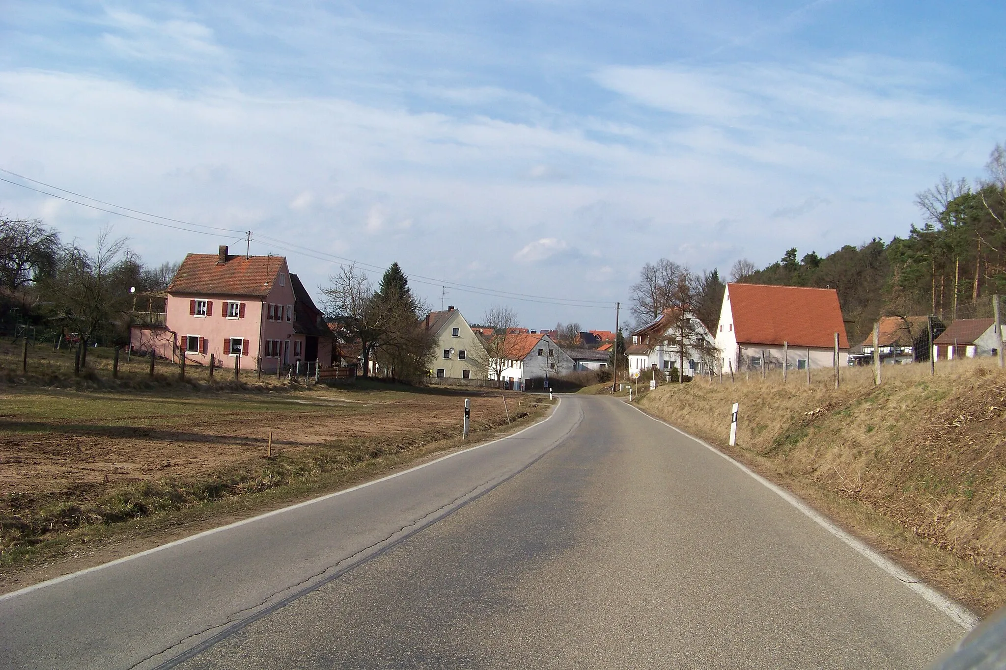 Photo showing: Häuser in Weißenbronn