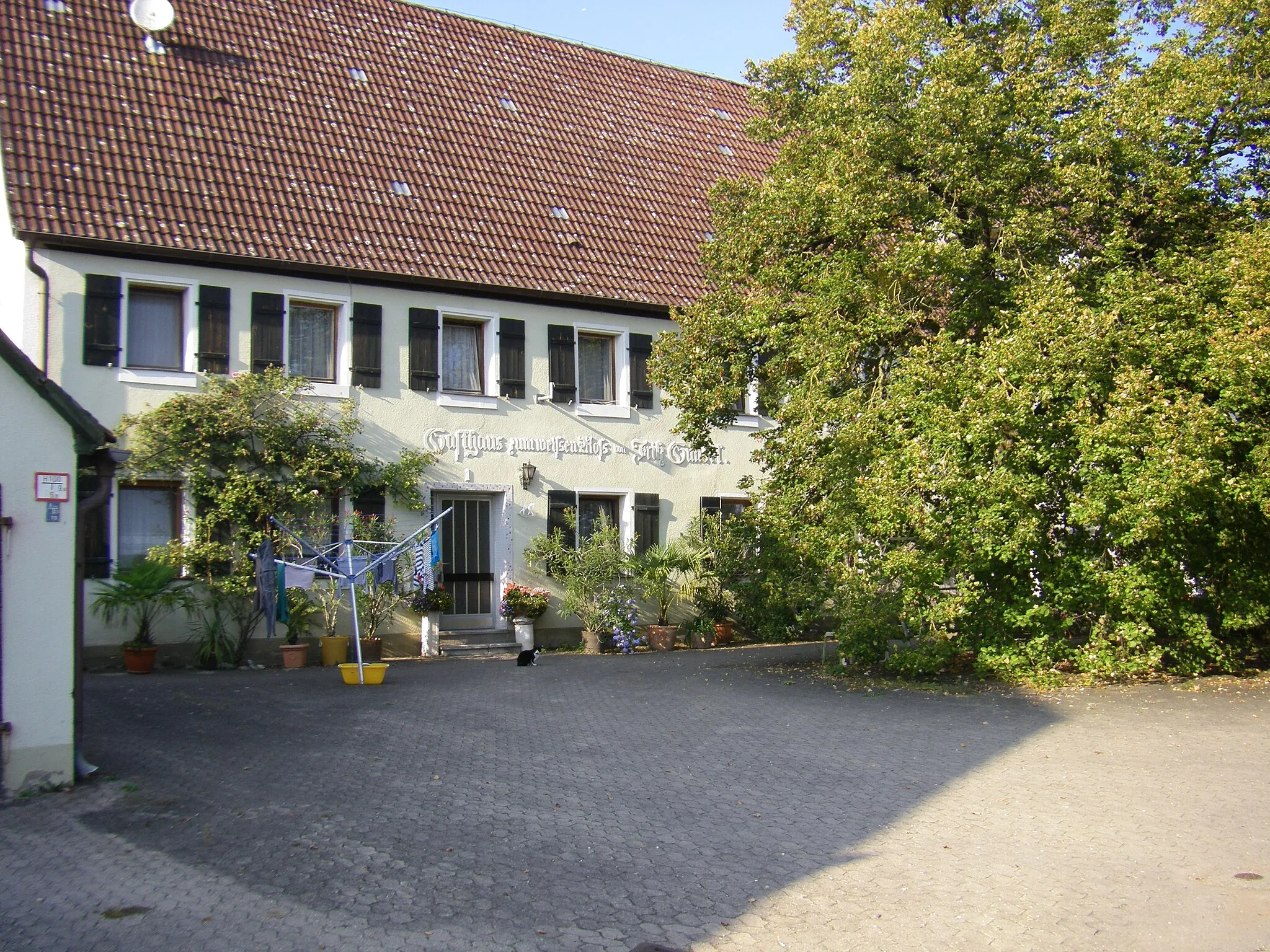 Photo showing: Old tavern "Gundel" in Leipersloh, Windsbach