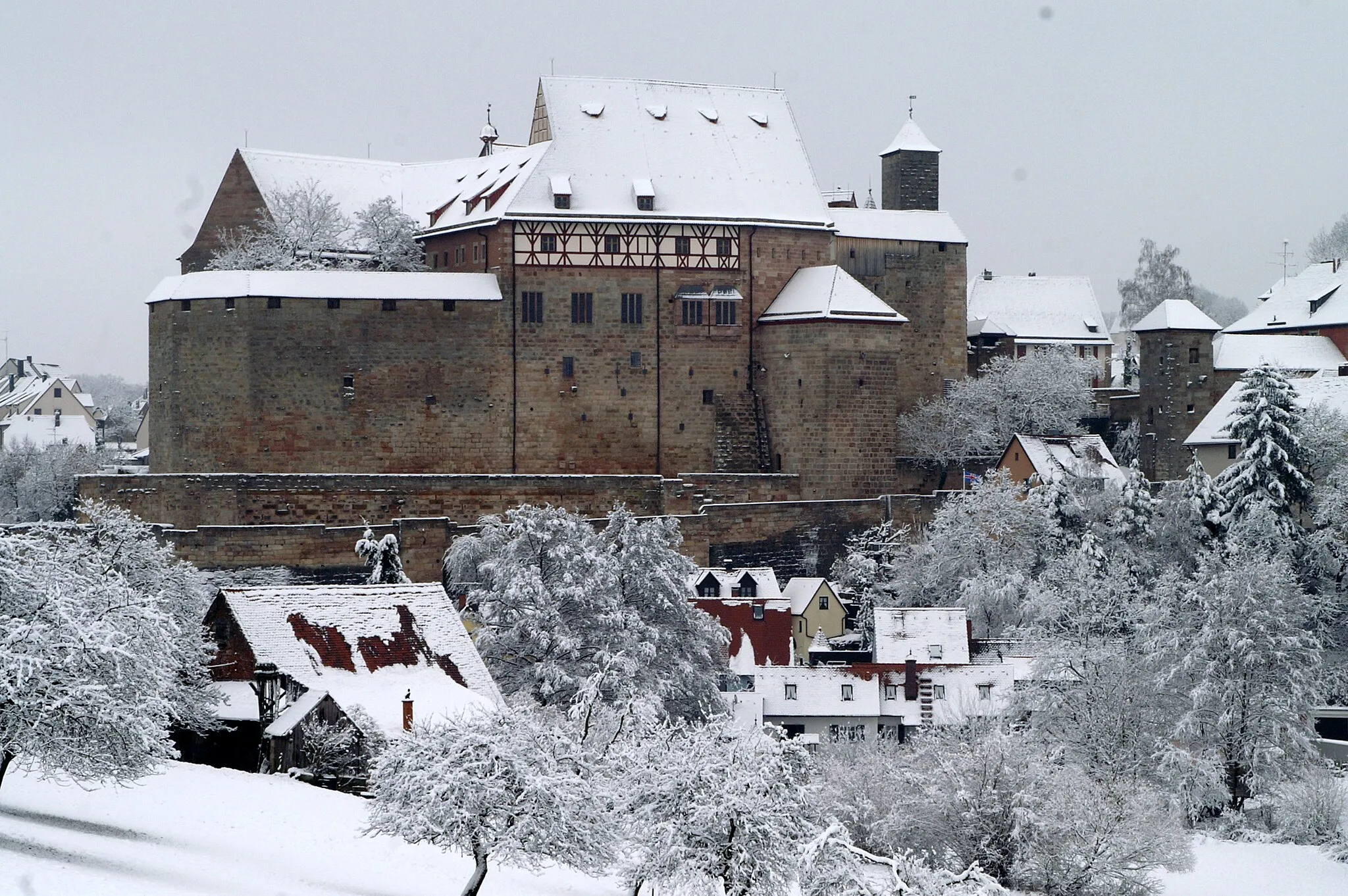 Photo showing: Zollernburg Cadolzburg