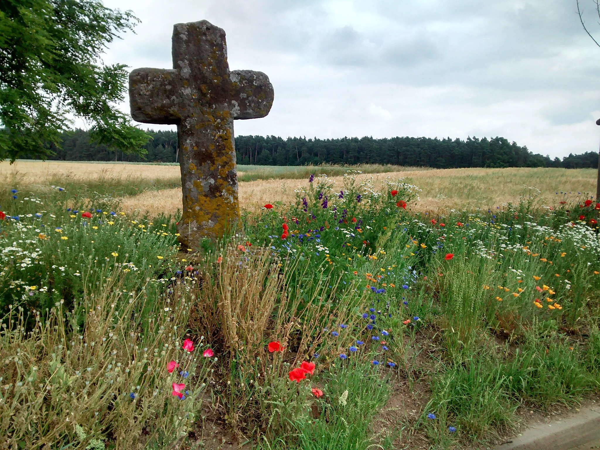 Photo showing: Oberreichenbach Wegkreuz