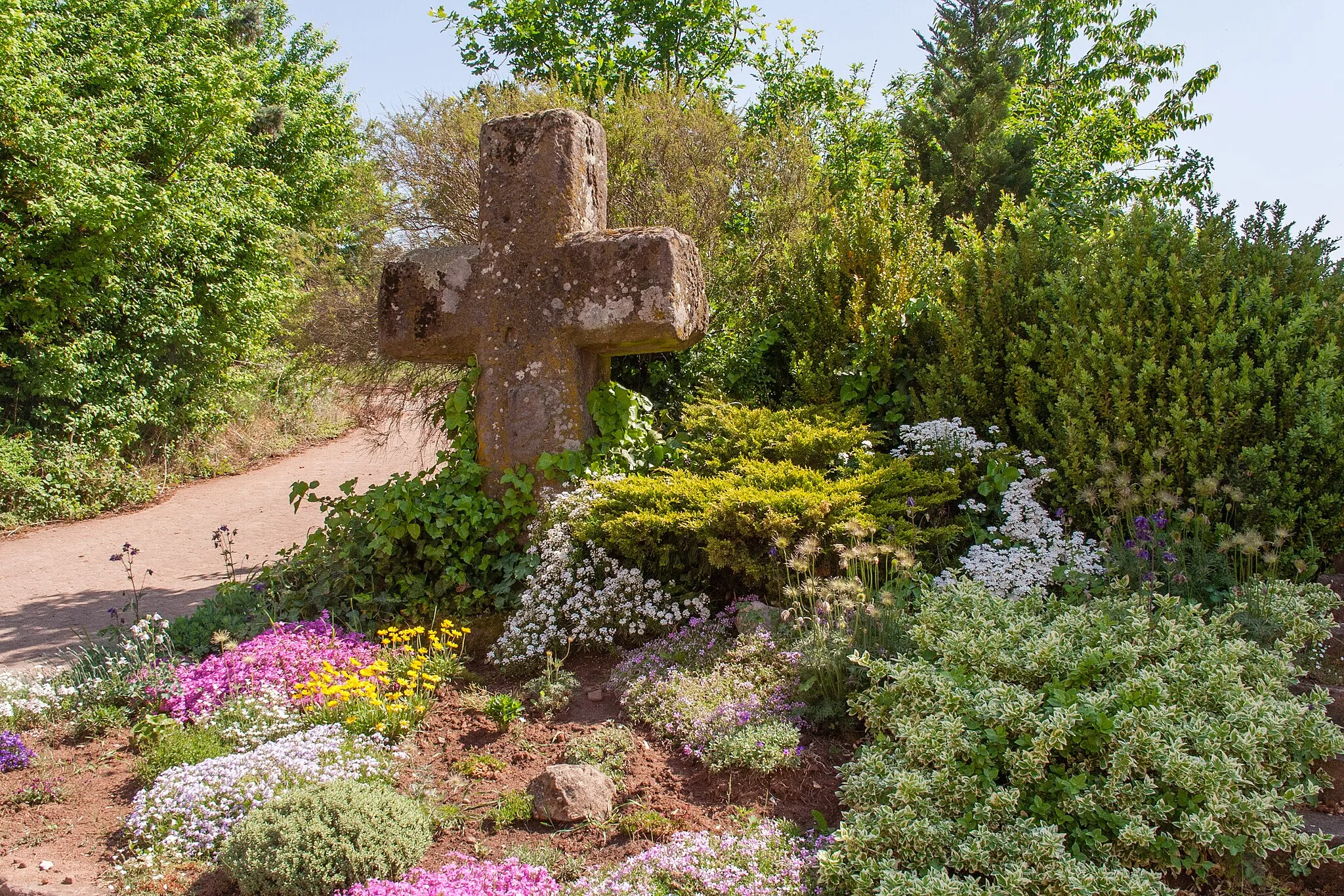 Photo showing: Steinkreuz, Baudenkmal, Roßtal, Neuses