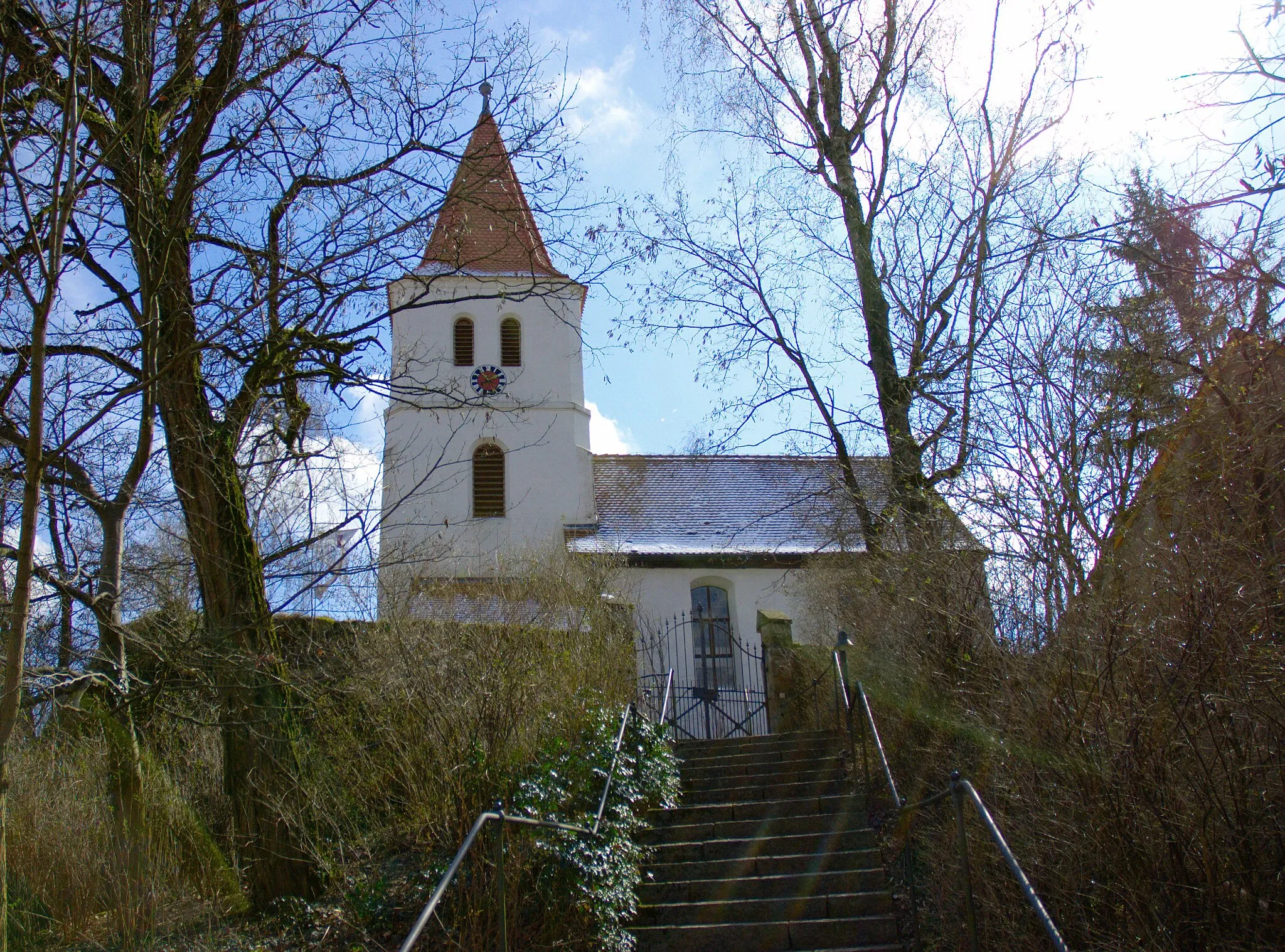 Photo showing: St. Nikolauskirche Untereschenbach