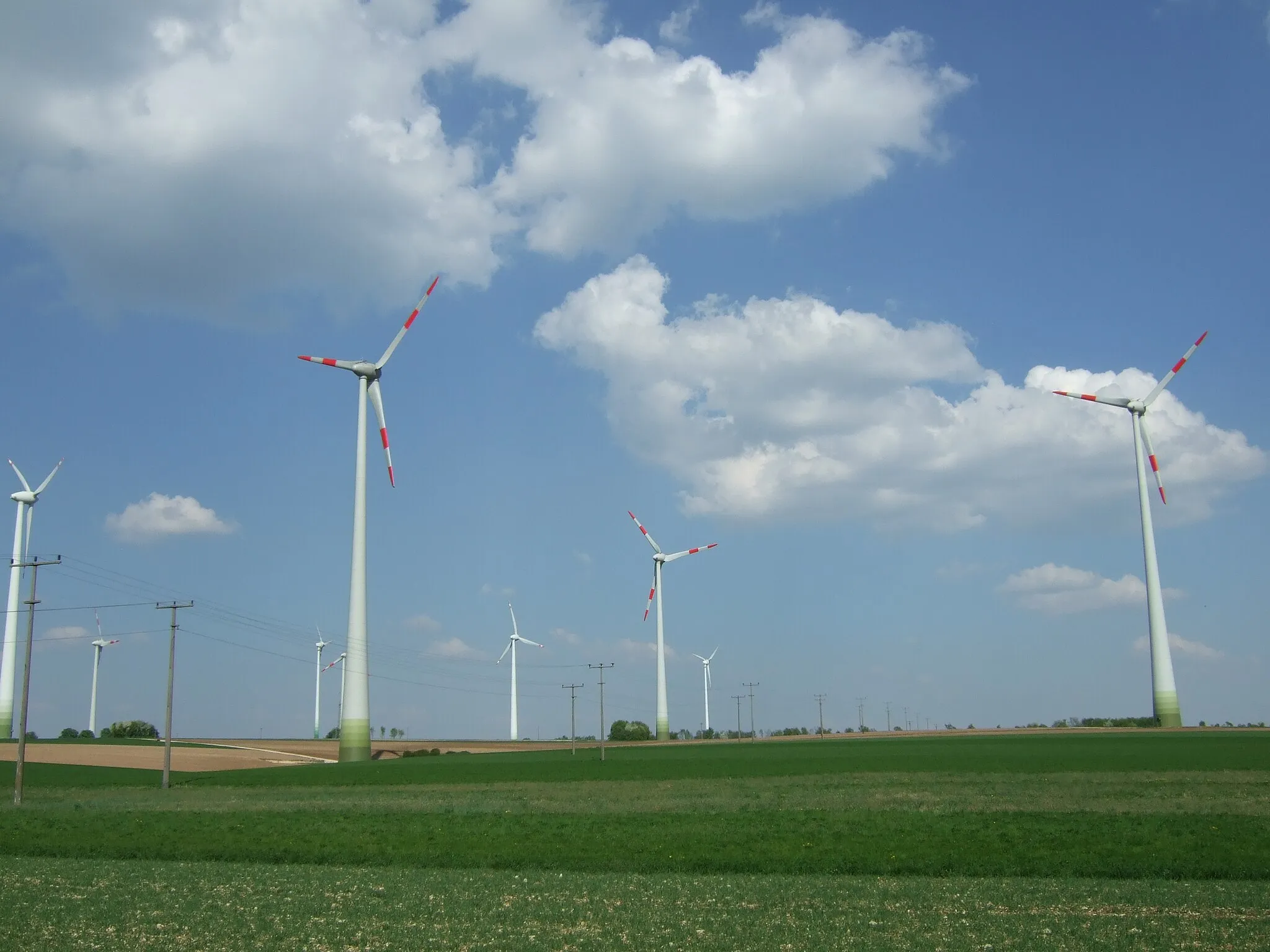 Photo showing: Windpark Degersheim