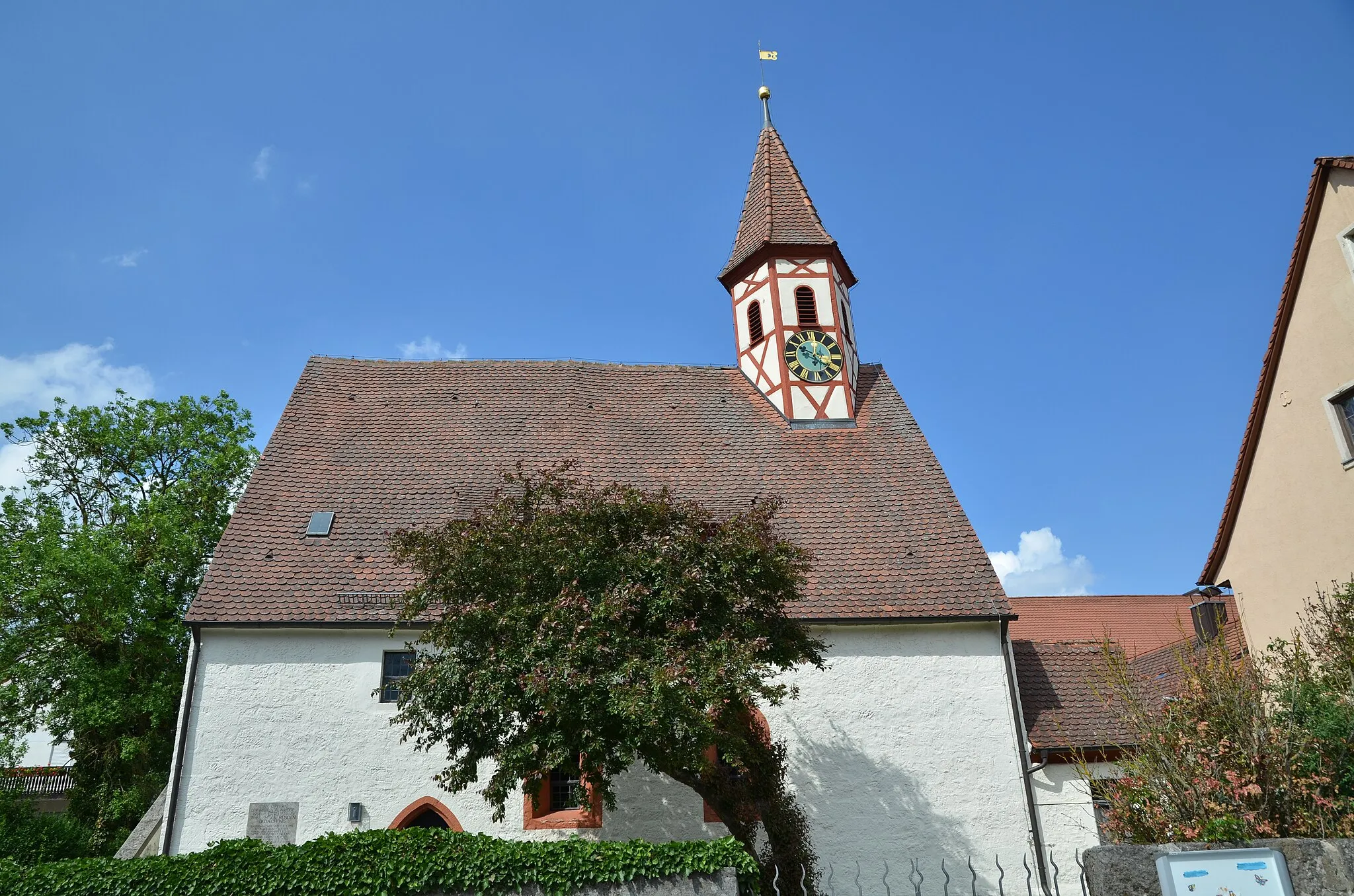 Photo showing: evang.-luth. Kirche in Hirschneuses