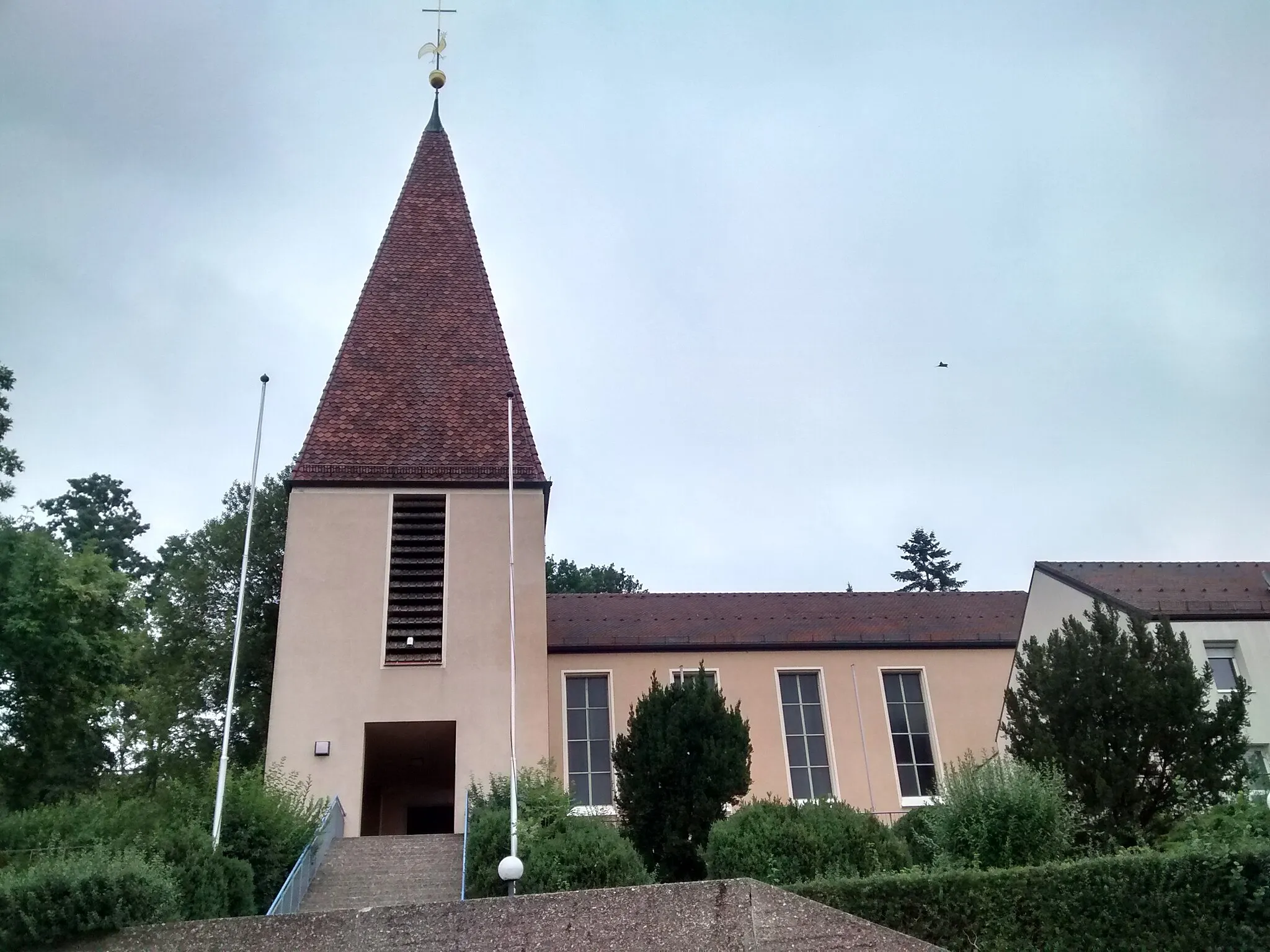 Photo showing: Kath.Kirche in Wilhermsdorf