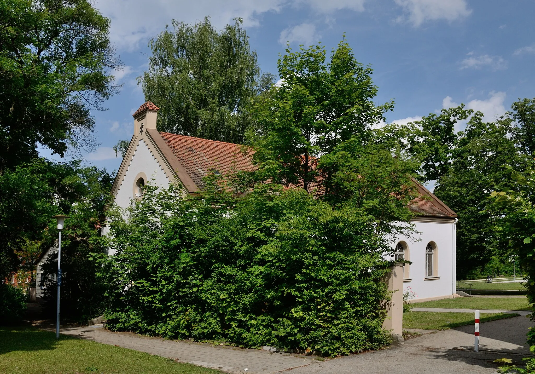 Photo showing: Betsaal, Heckenstraße, Neuendettelsau