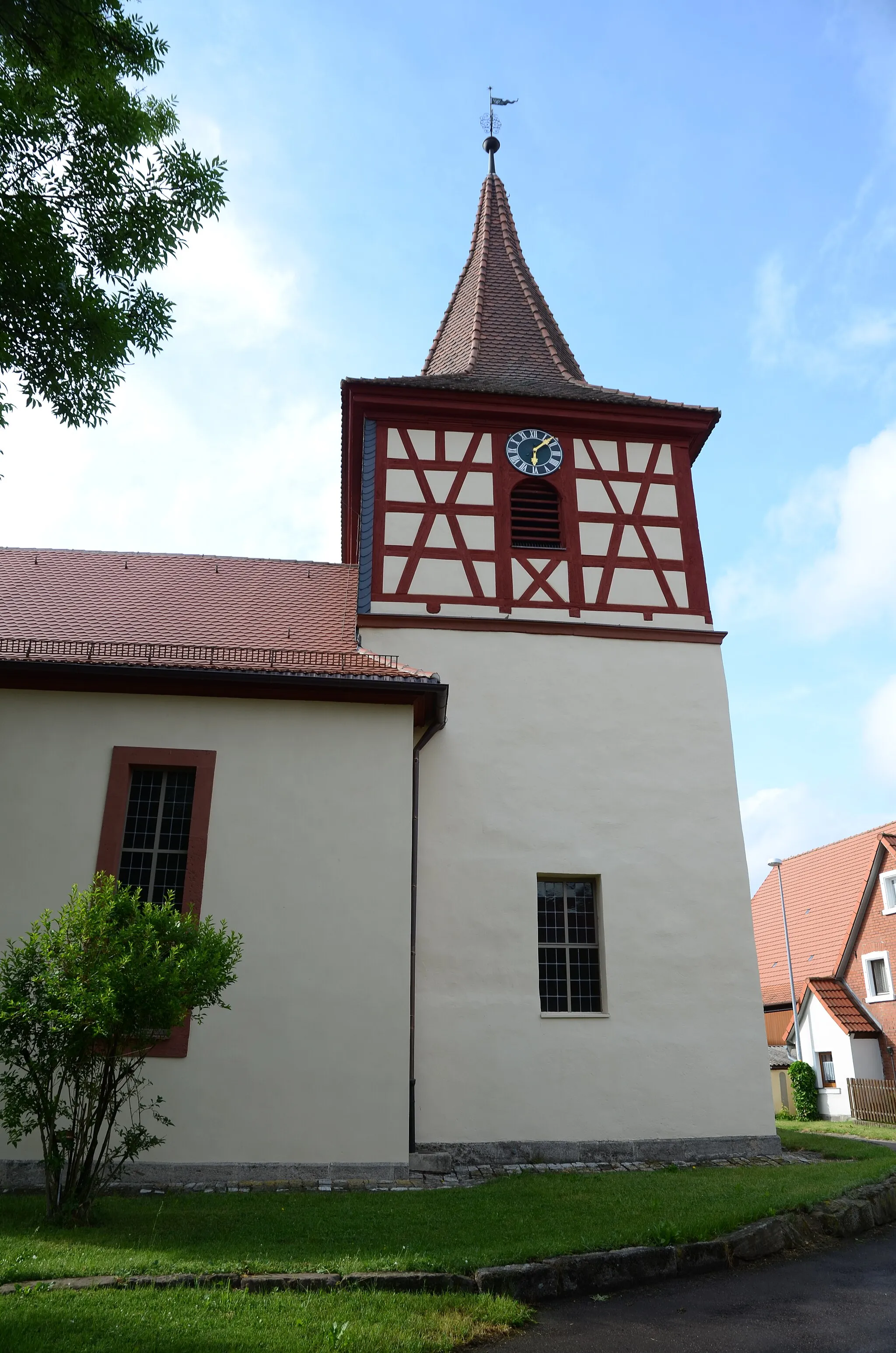 Photo showing: evang.-luth. Kirche in Humprechtsau