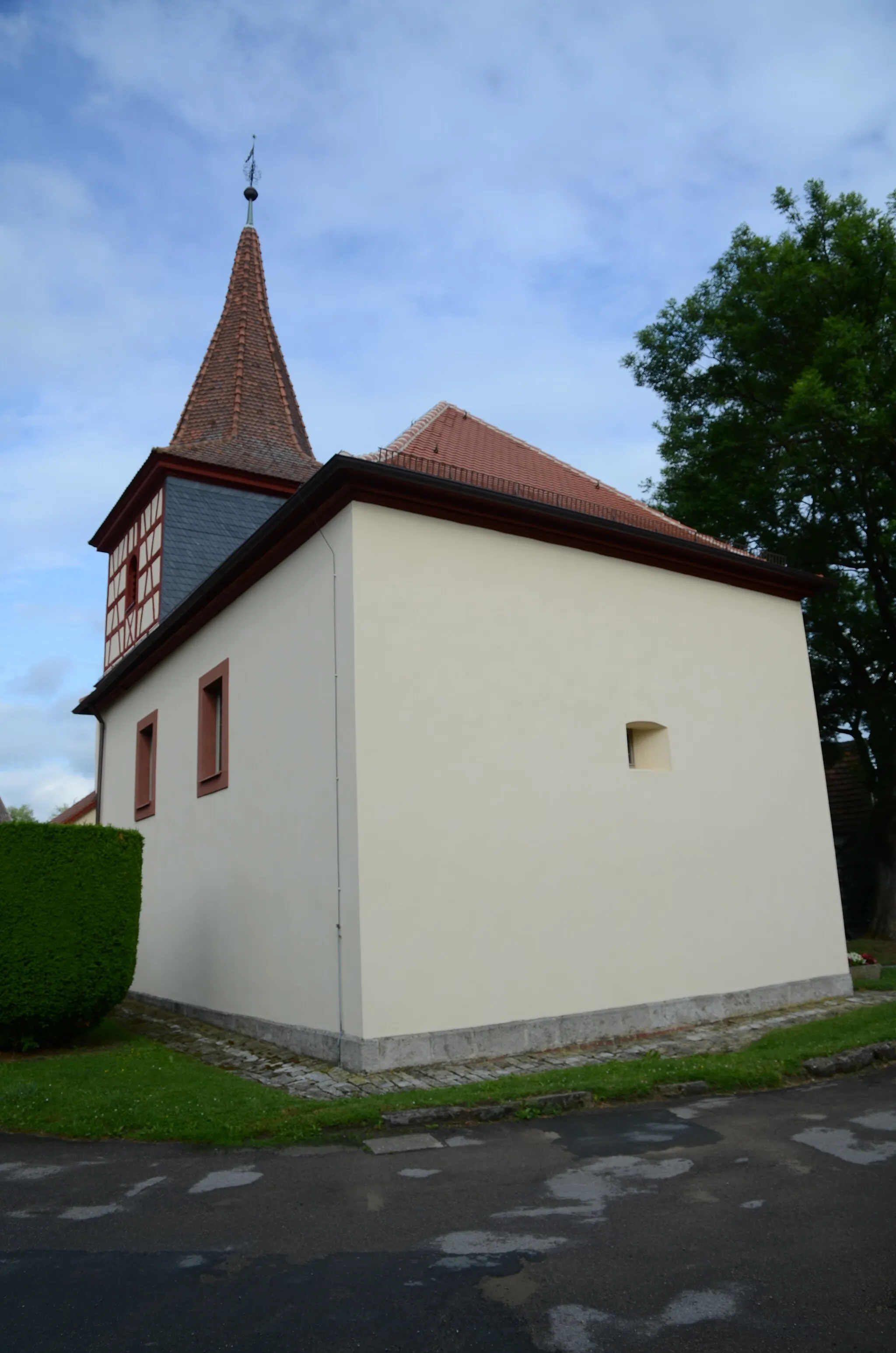 Photo showing: evang.-luth. Kirche in Humprechtsau