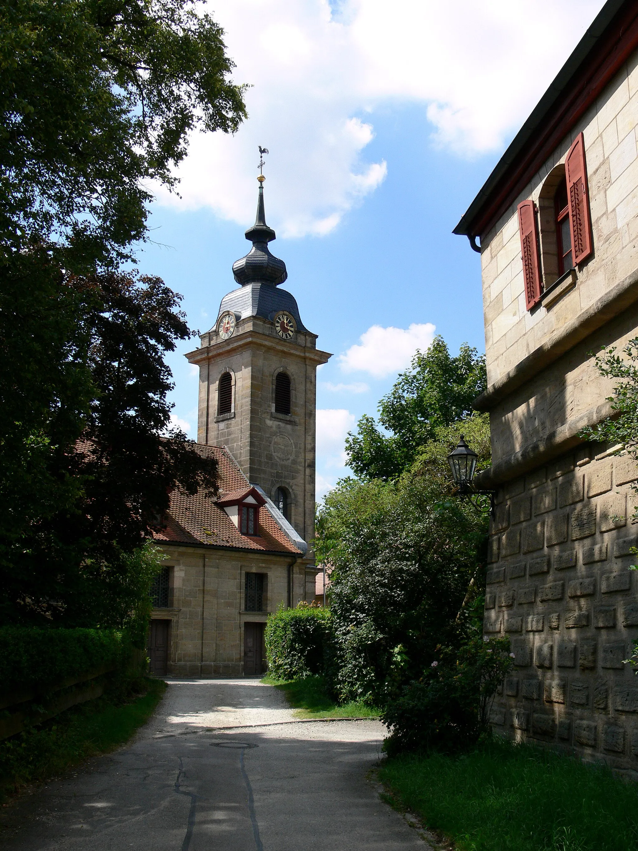 Photo showing: Lichtenau (Mittelfranken), Landkreis Ansbach
Evangelische Dreieinigkeitskirche