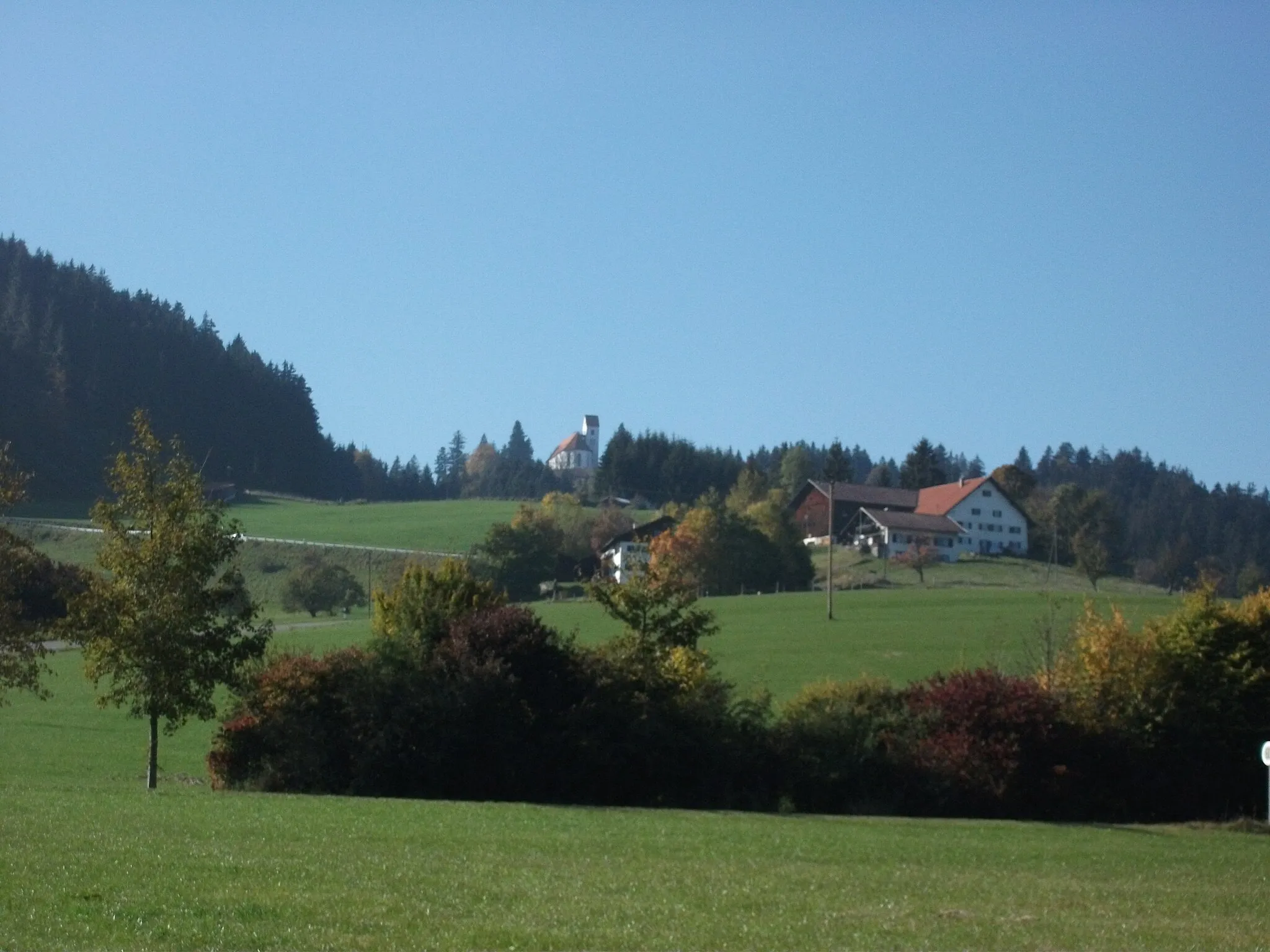 Photo showing: Der Auerberg im Allgäu gehört zur Gemeinde Bernbeuren.