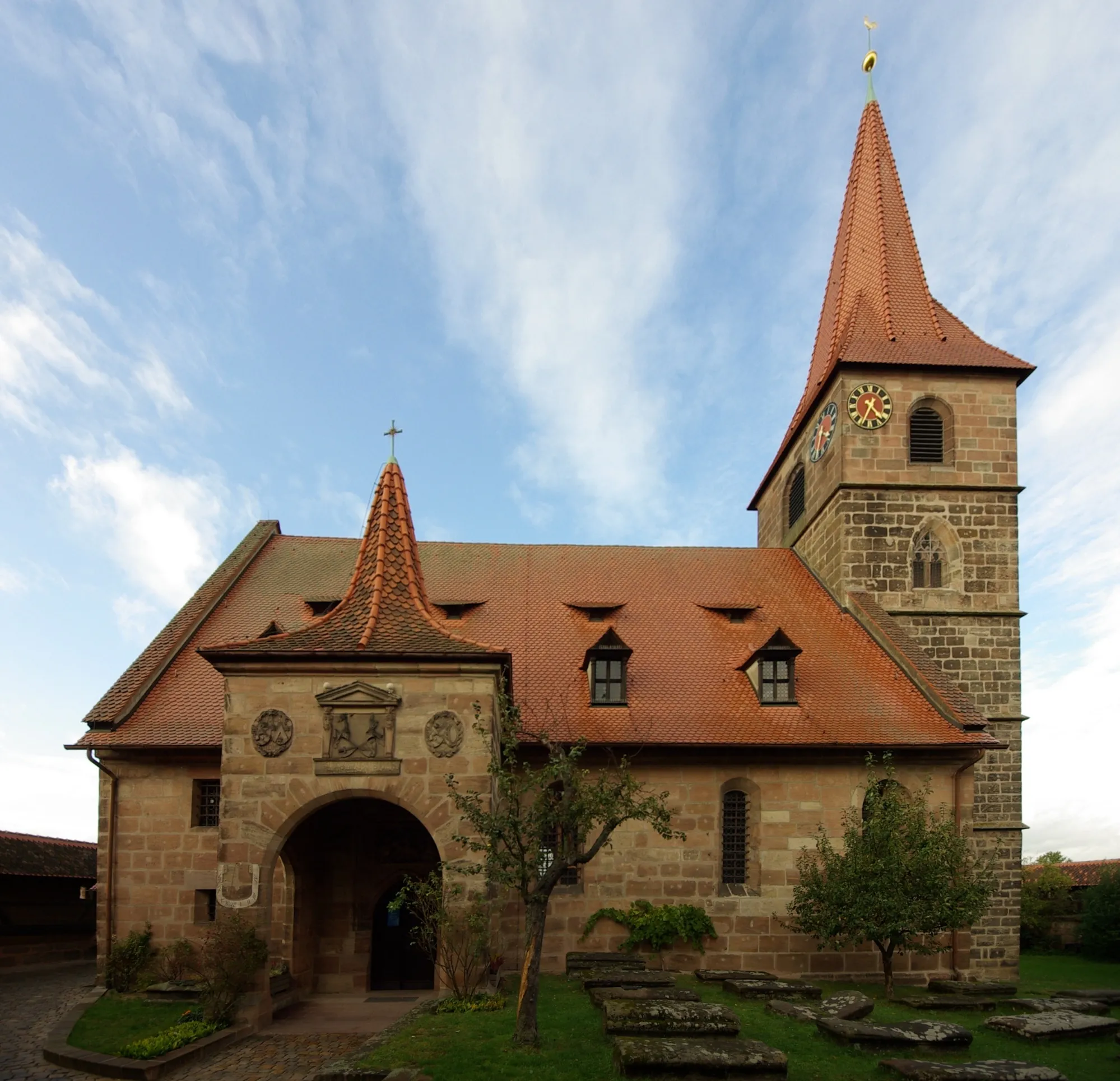 Photo showing: Kirche St. Georg in Kraftshof