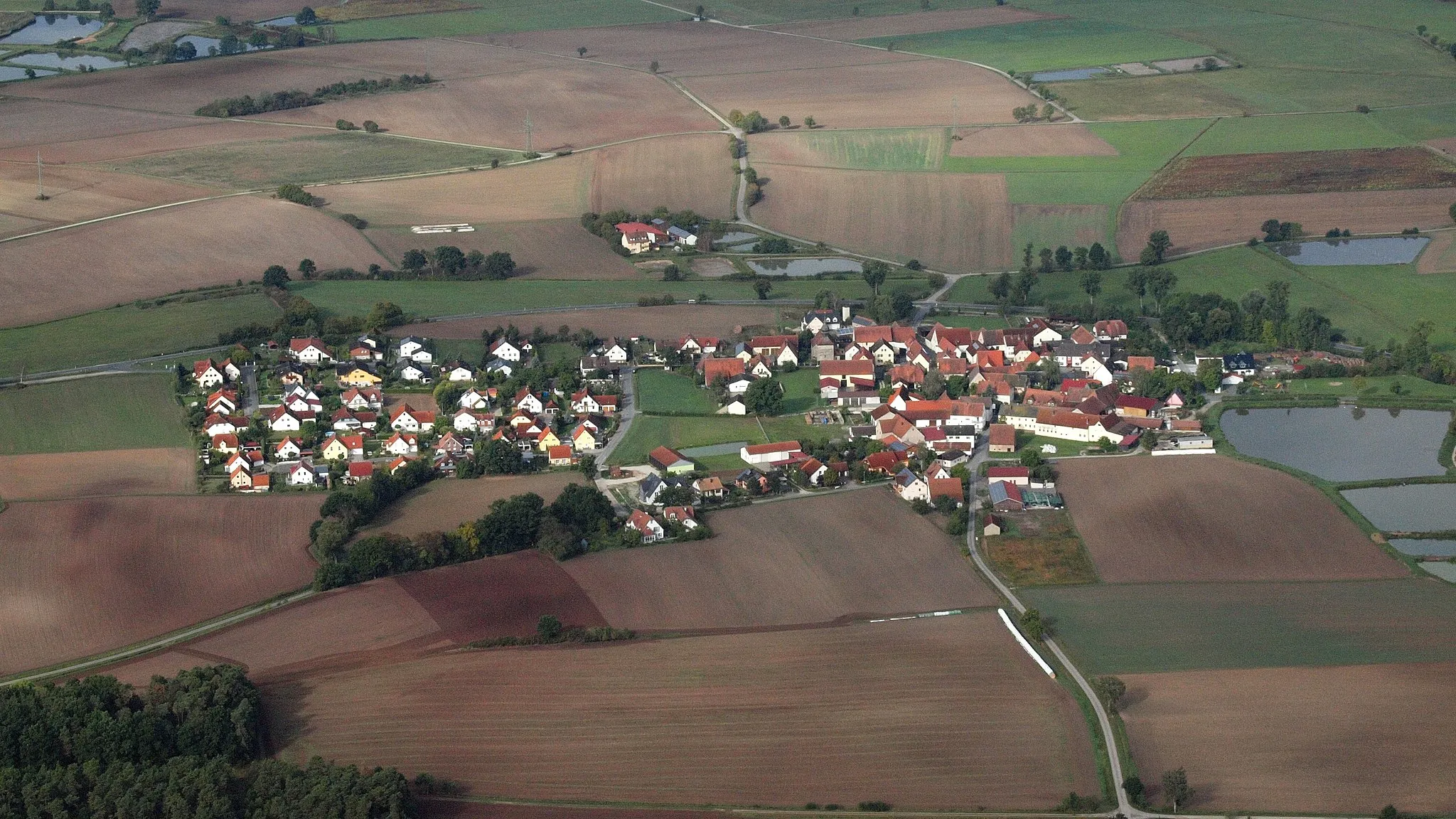 Photo showing: Limbach, Luftaufnahme (2015)