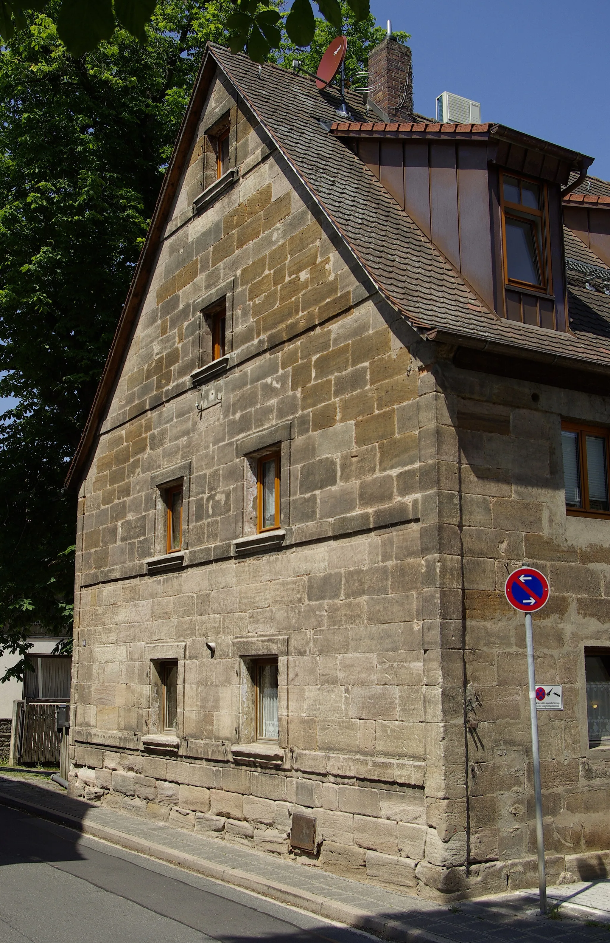 Photo showing: Atzenhofer Straße 48 im Fürther Stadtteil Atzenhof