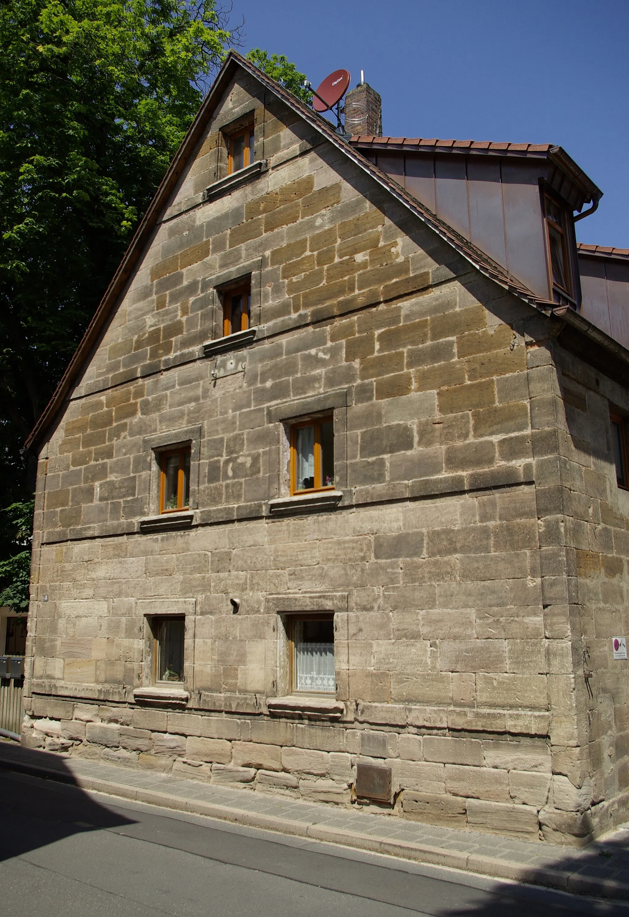 Photo showing: Atzenhofer Straße 48 im Fürther Stadtteil Atzenhof