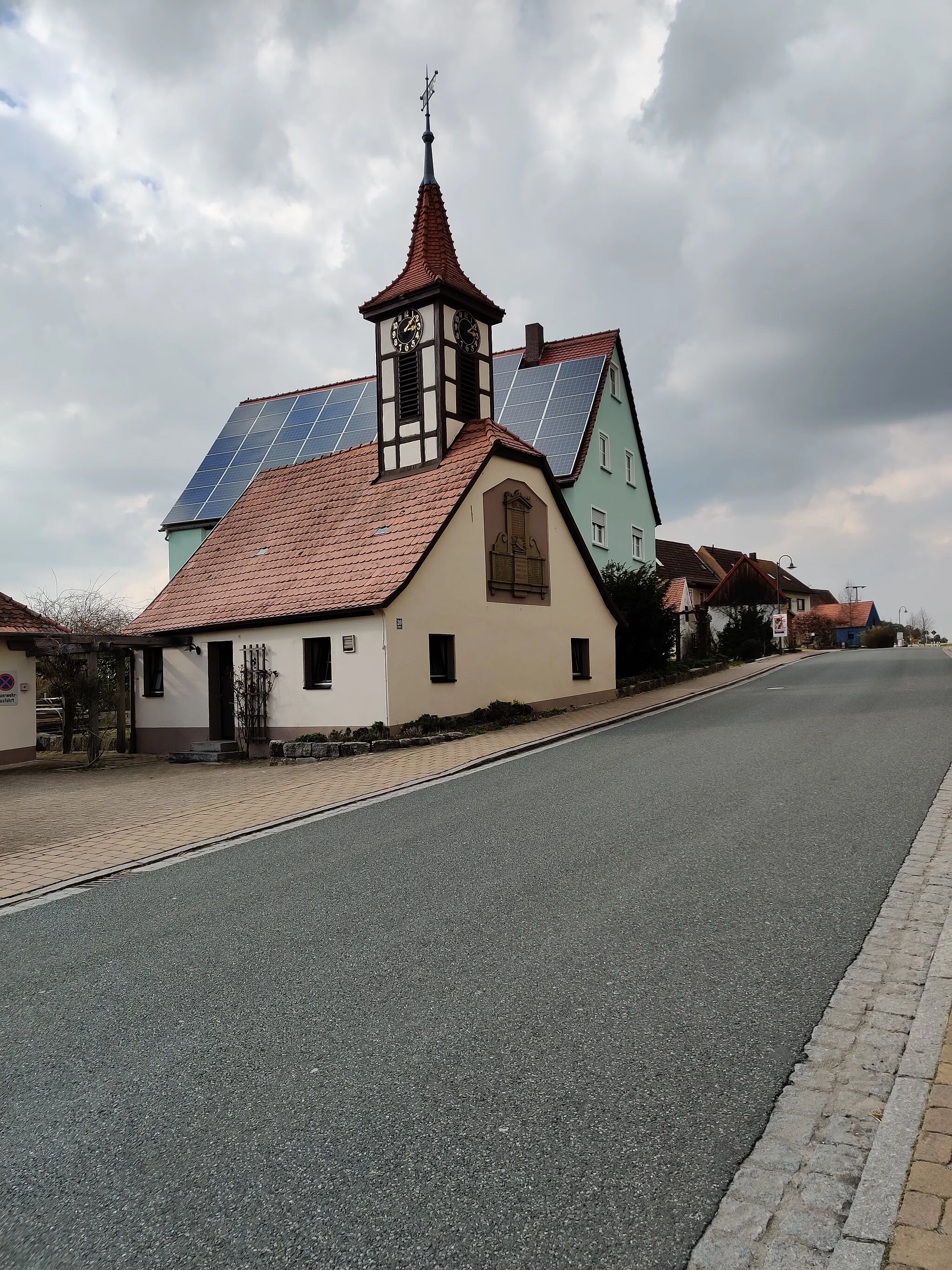 Photo showing: Gemeindehaus in Schellert (Neustadt a.d. Aisch)