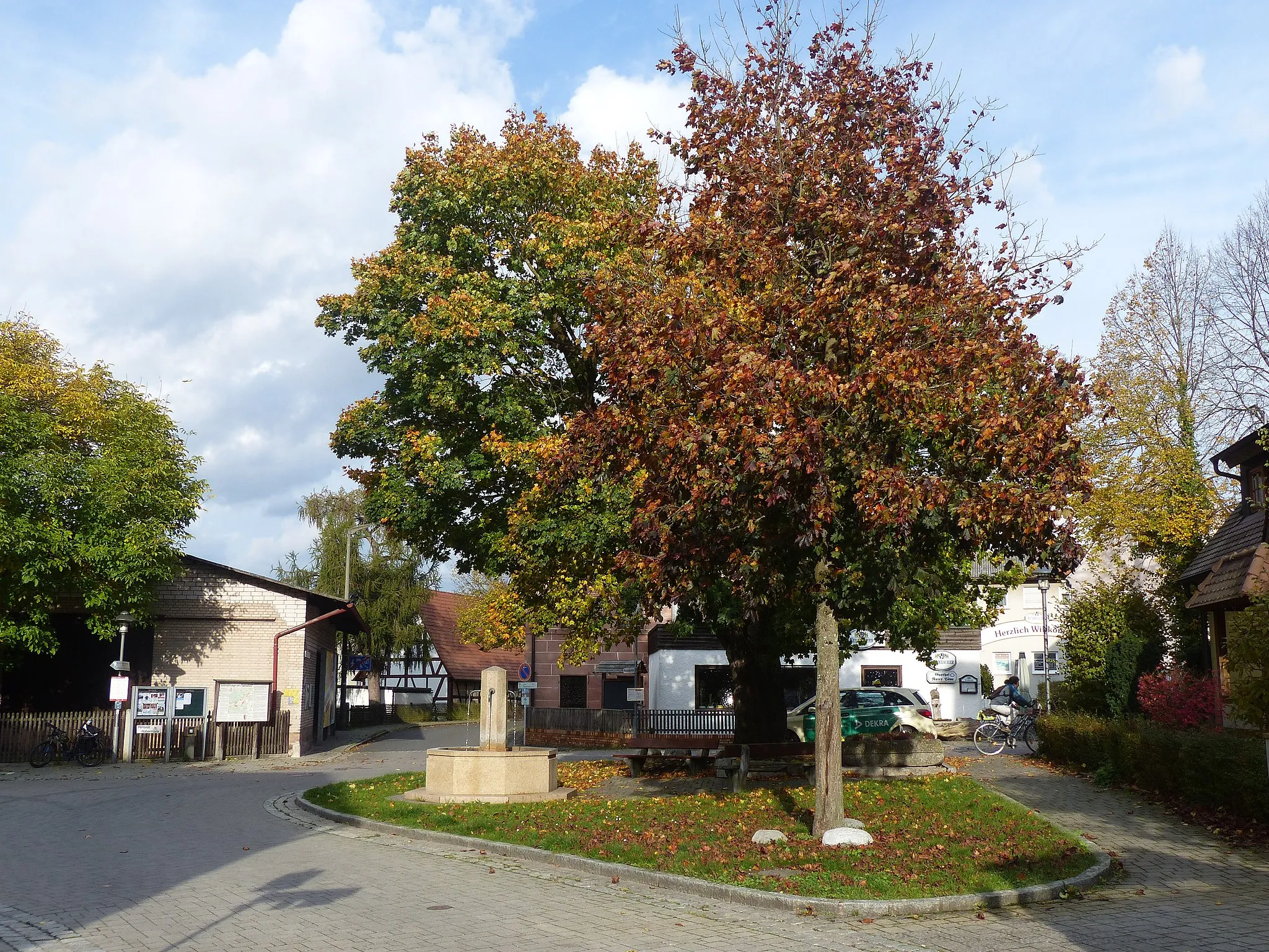 Photo showing: The village Malmsbach, part of the municipality of Schwaig