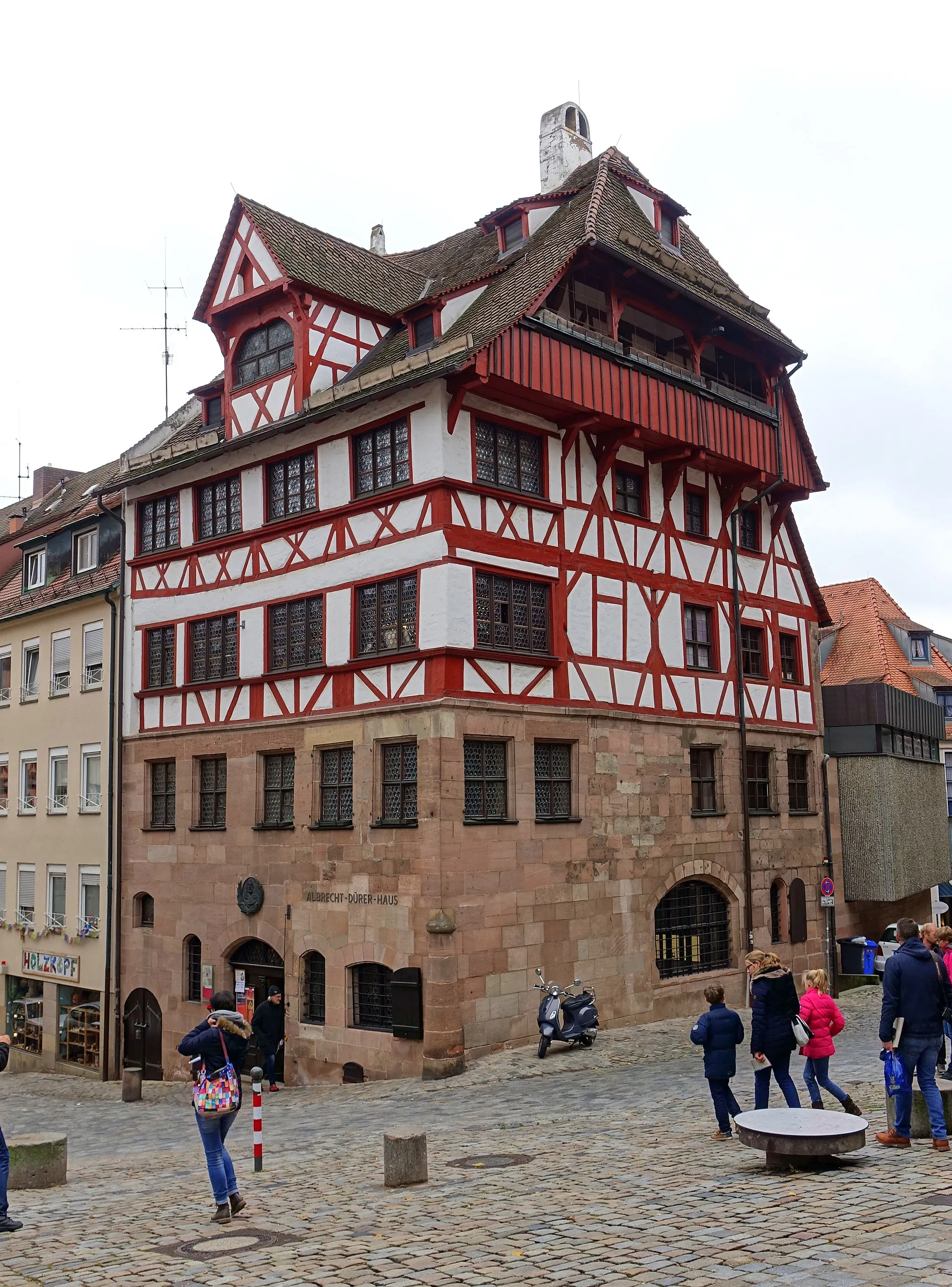 Photo showing: Albrecht-Dürer-Haus - Tiergärtnerplatz - Nuremberg, Germany.