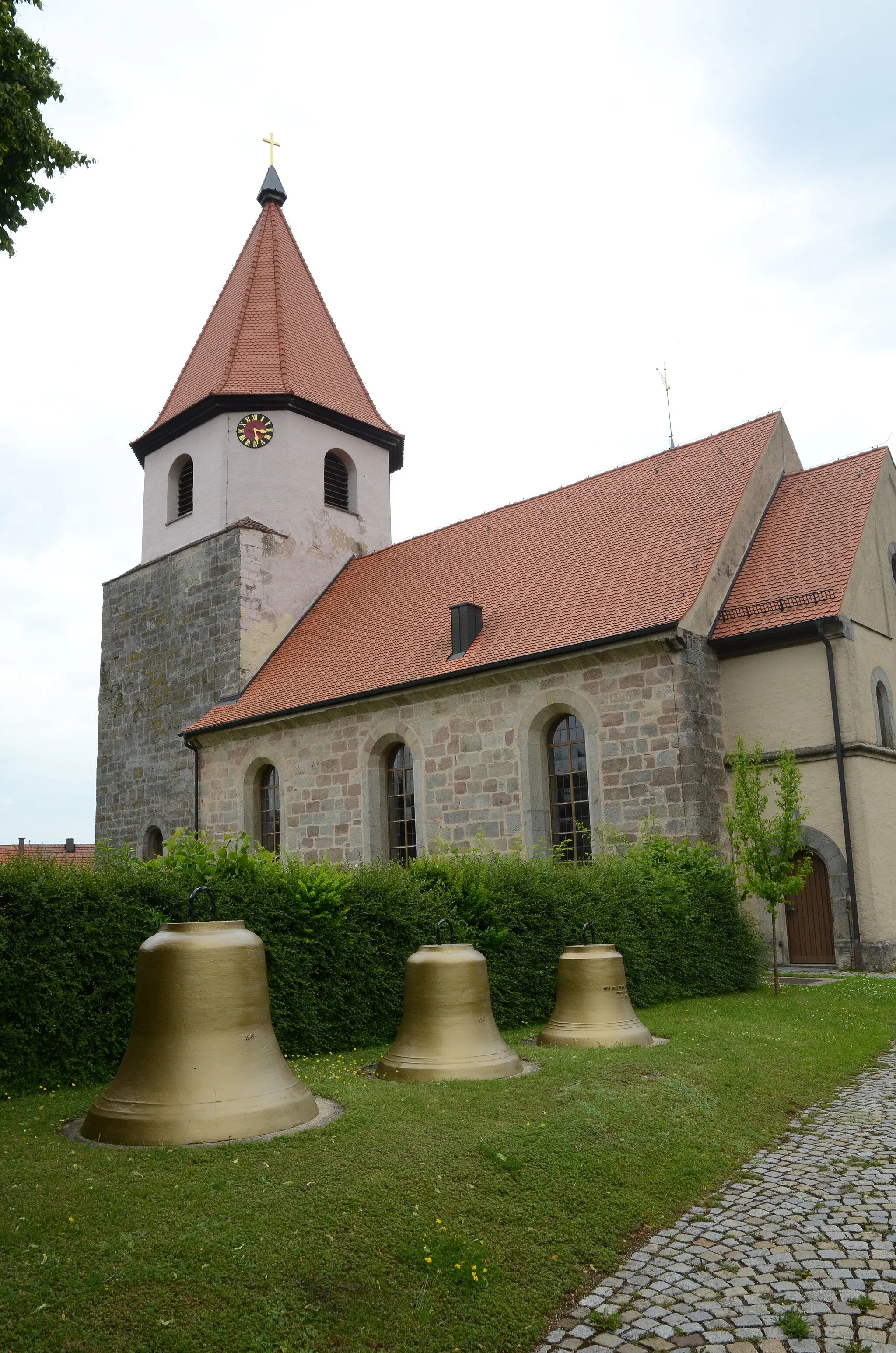 Photo showing: Beyerberg St. Walburgis und St. Nikolaus