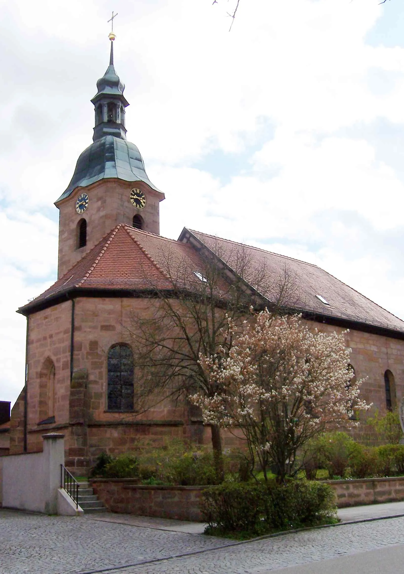 Photo showing: Großweingarten Kirche