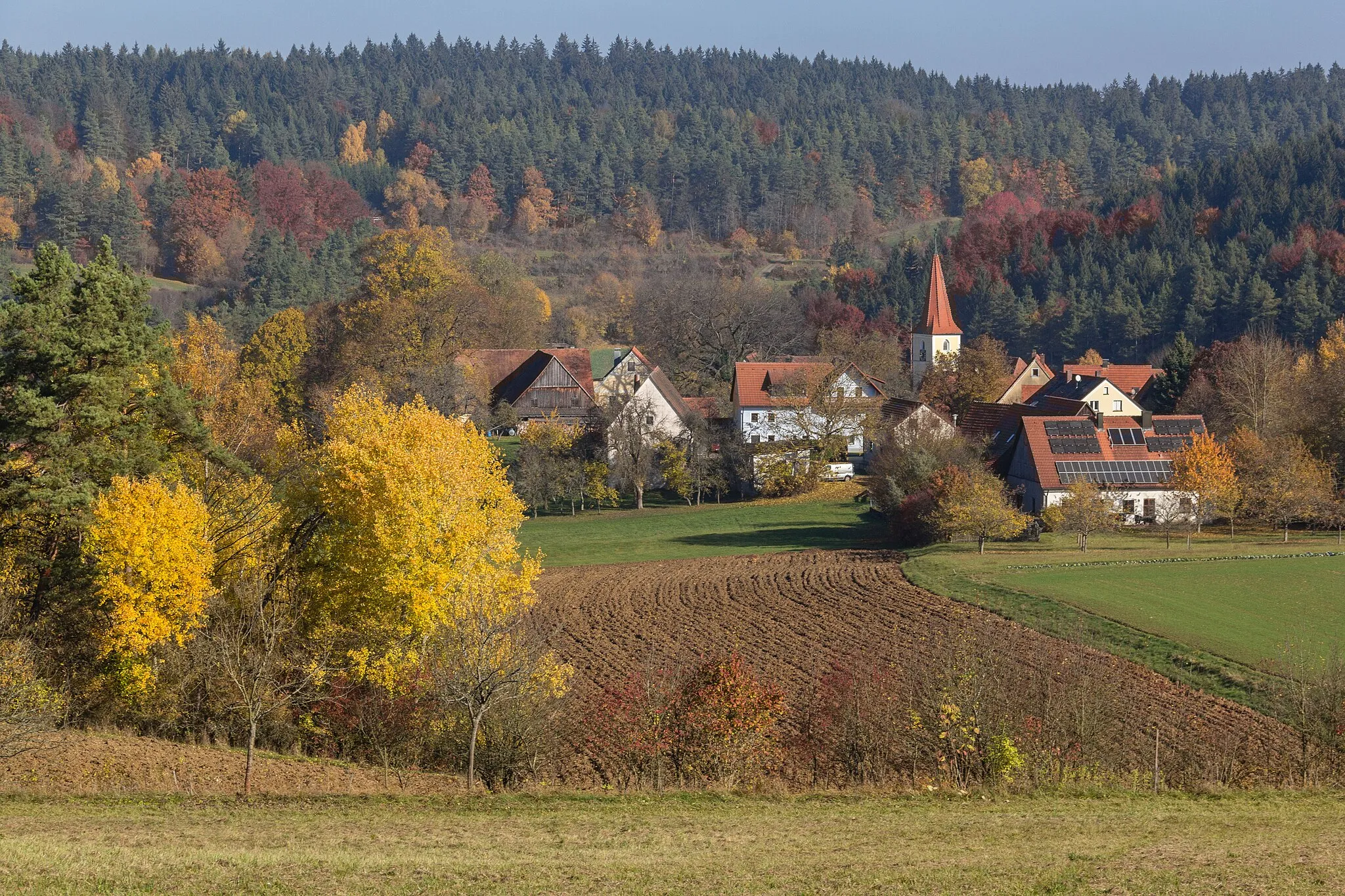 Photo showing: Fürnried, Ortsansicht