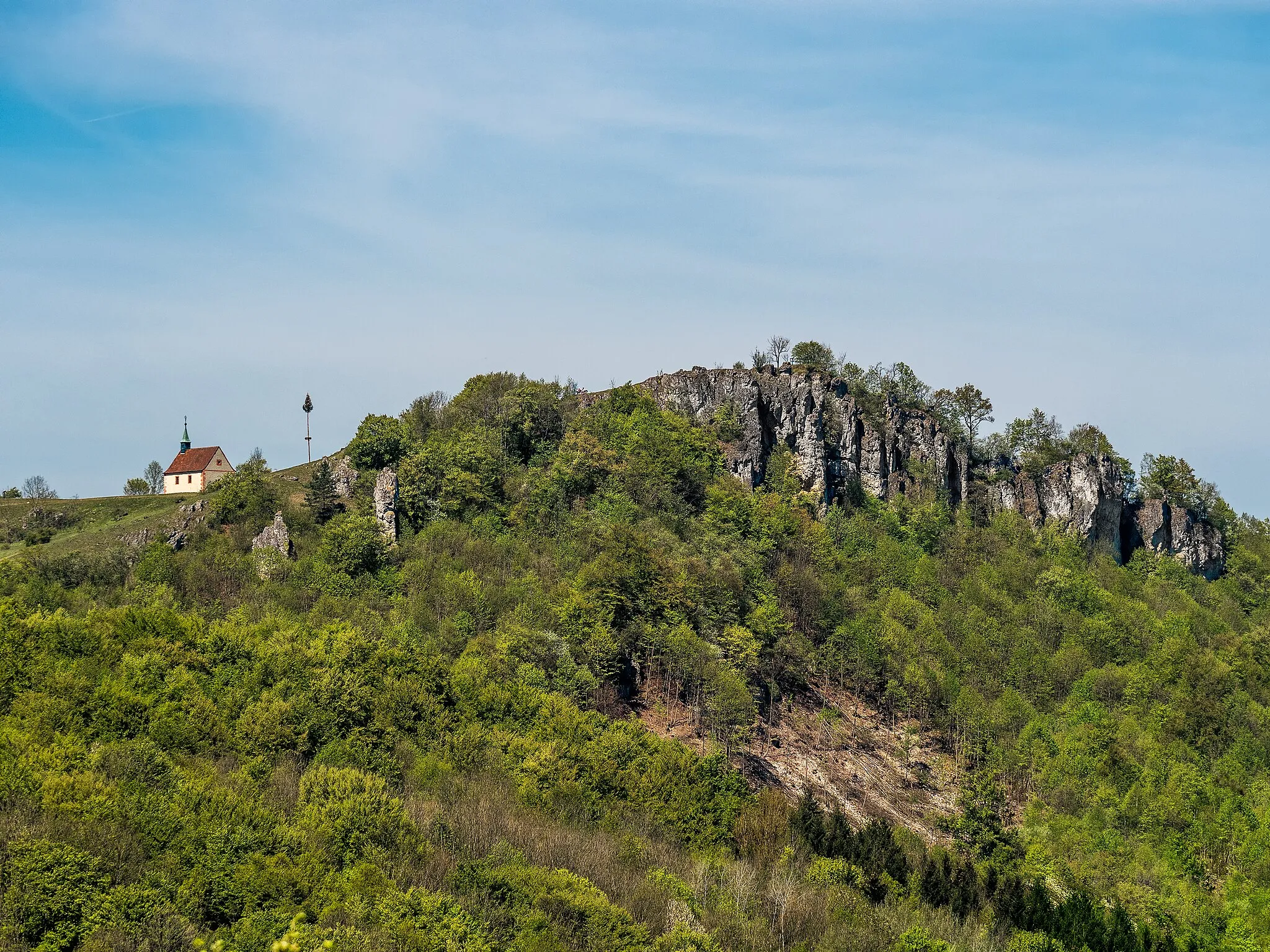 Photo showing: Ehrenbürg near Forchheim  in the LSG "Franconian Switzerland - Veldenstein Forest"