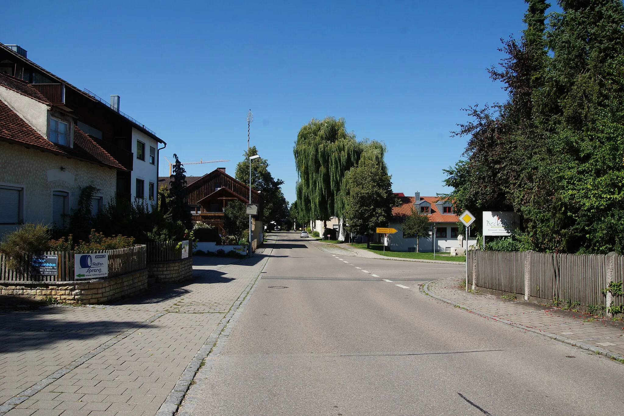 Photo showing: Böhmfeld