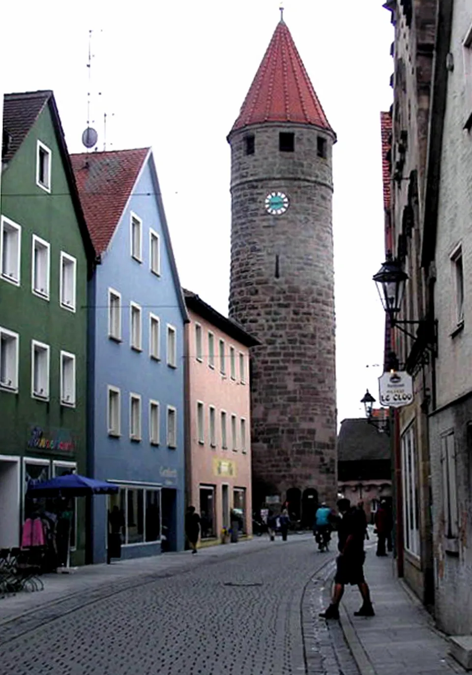 Photo showing: Gunzenhausen: Färberturm