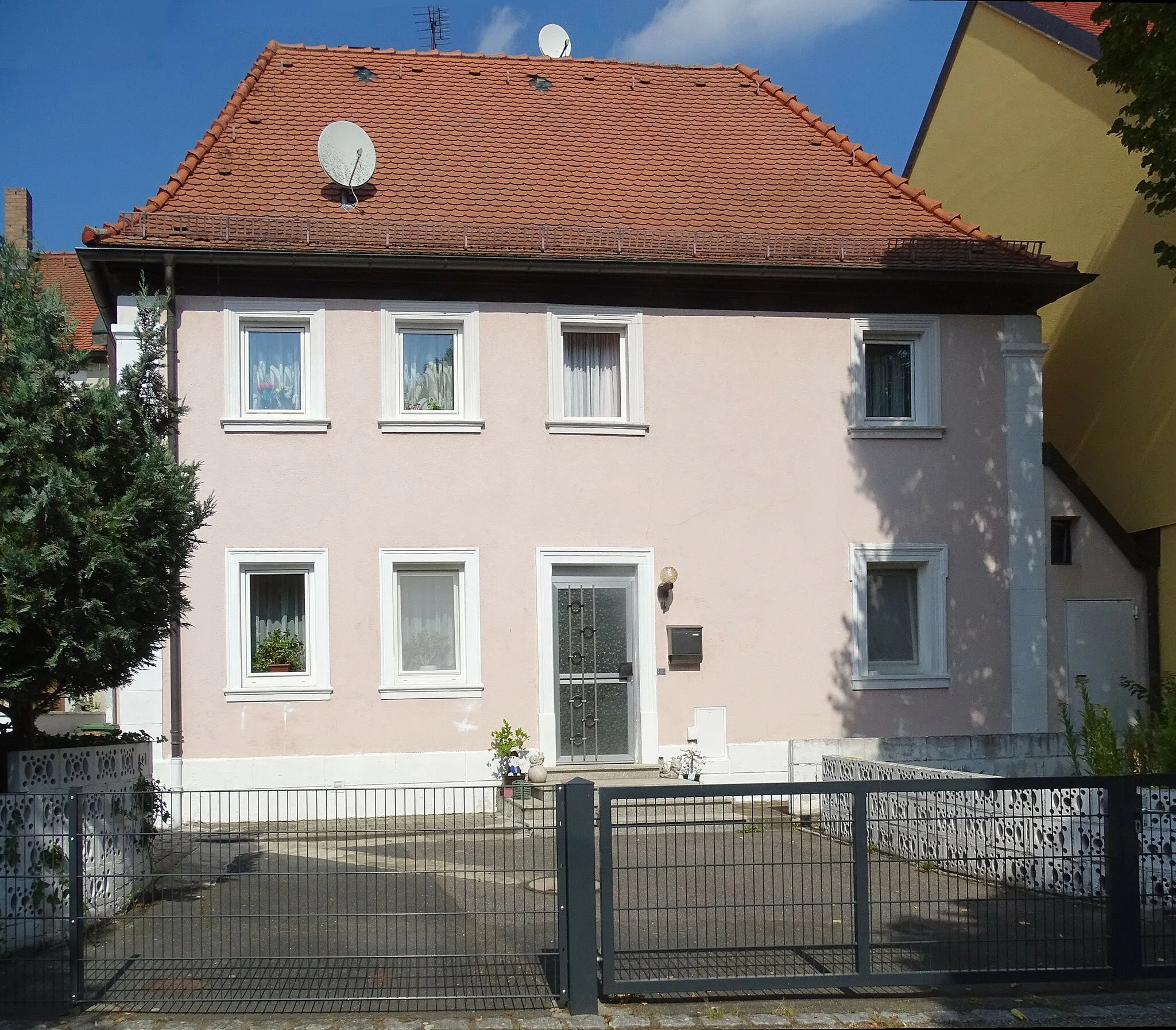 Photo showing: Residential building in Burgebrach, Burggraben 4