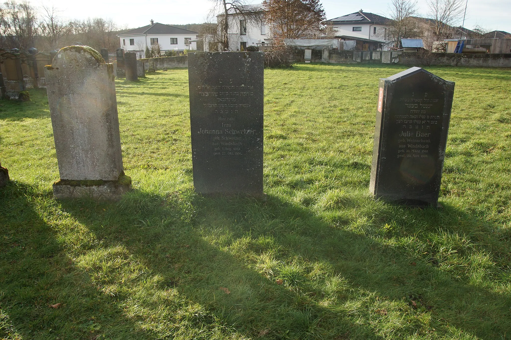 Photo showing: Georgensgmünd - Jüdischer Friedhof