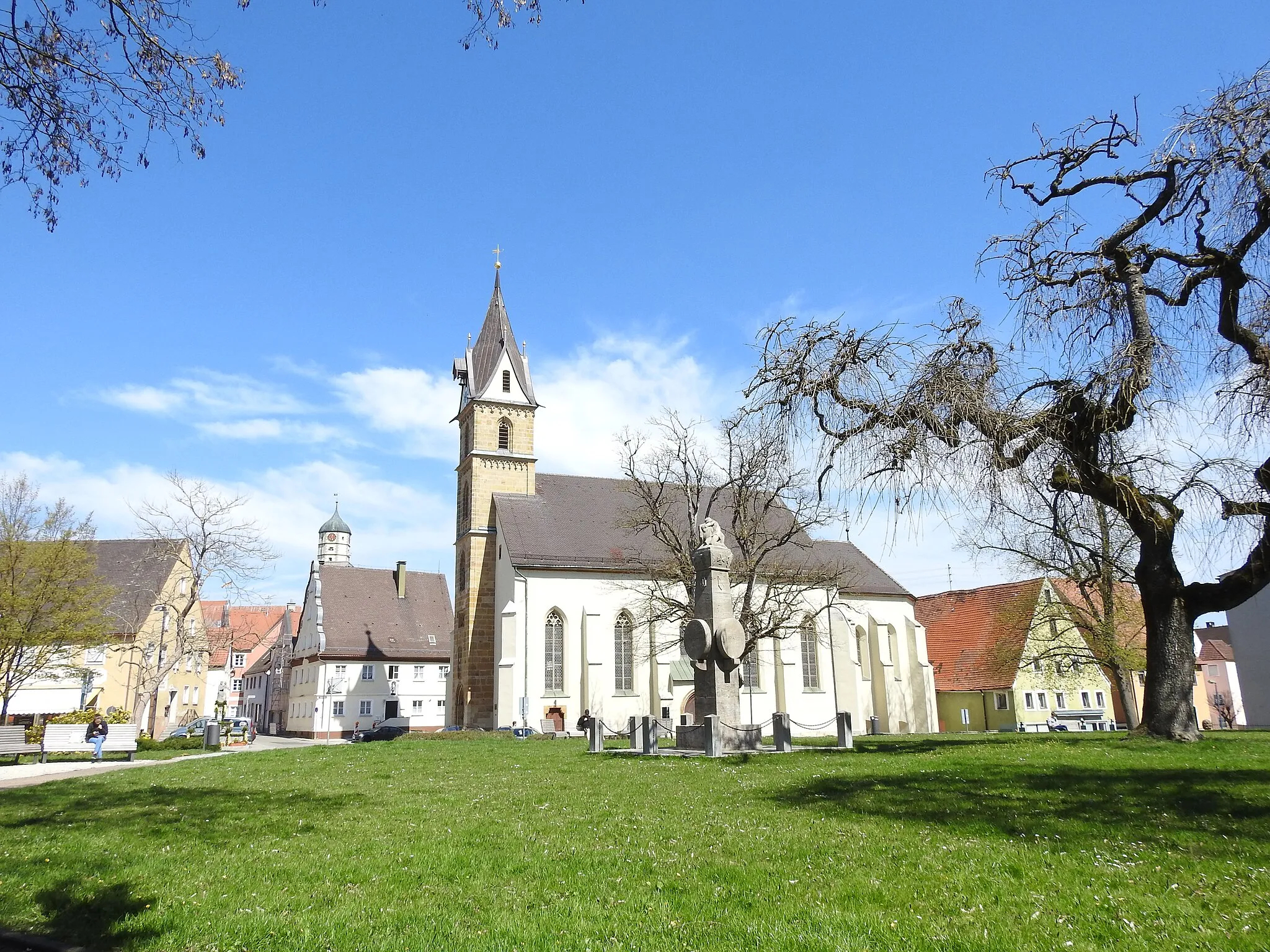 Photo showing: Kath. Pfarrkirche St. Sebastian in Oettingen in Bayern