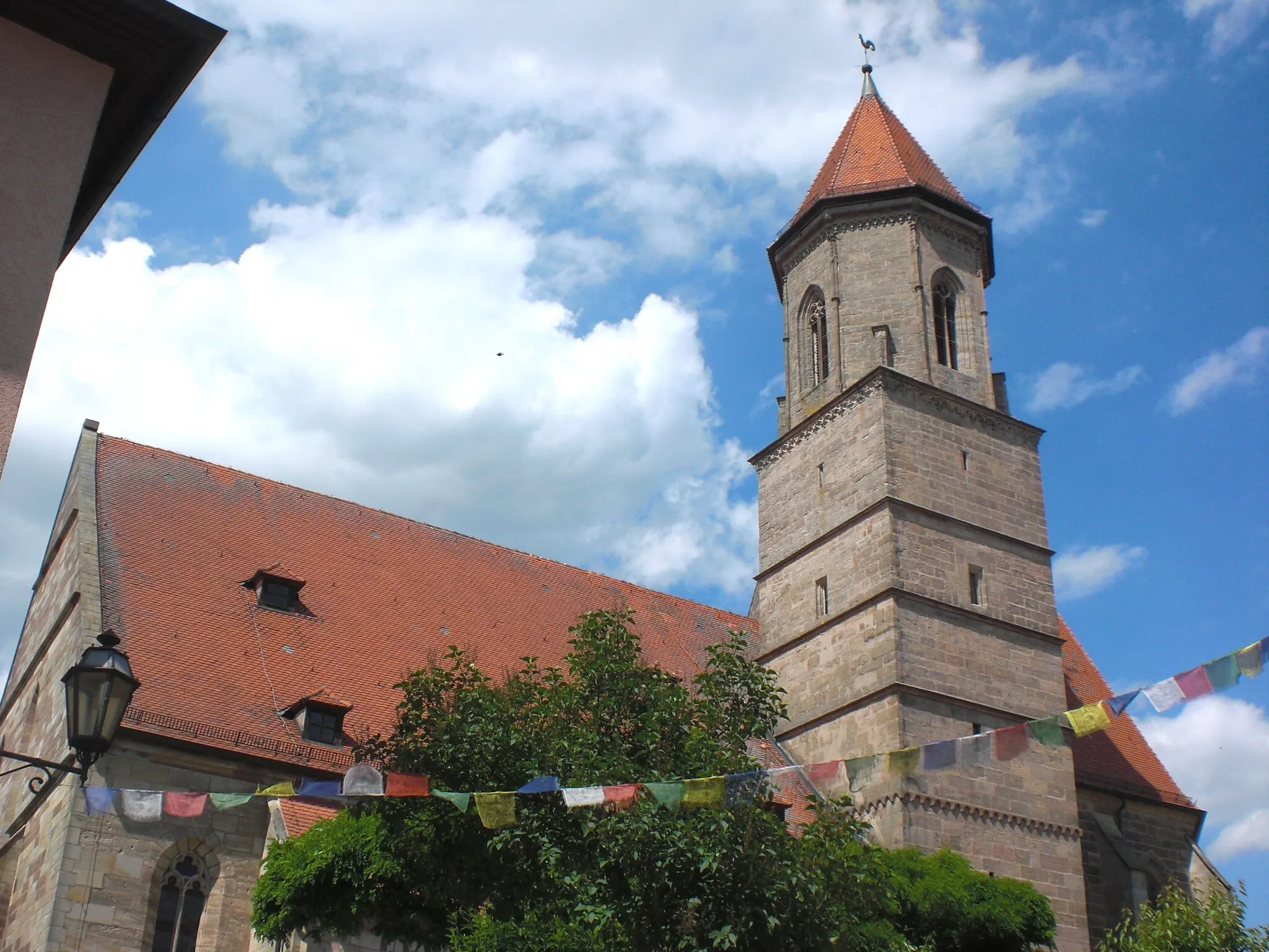 Photo showing: Evangelische Stadtkirche St. Maria in Gunzenhausen