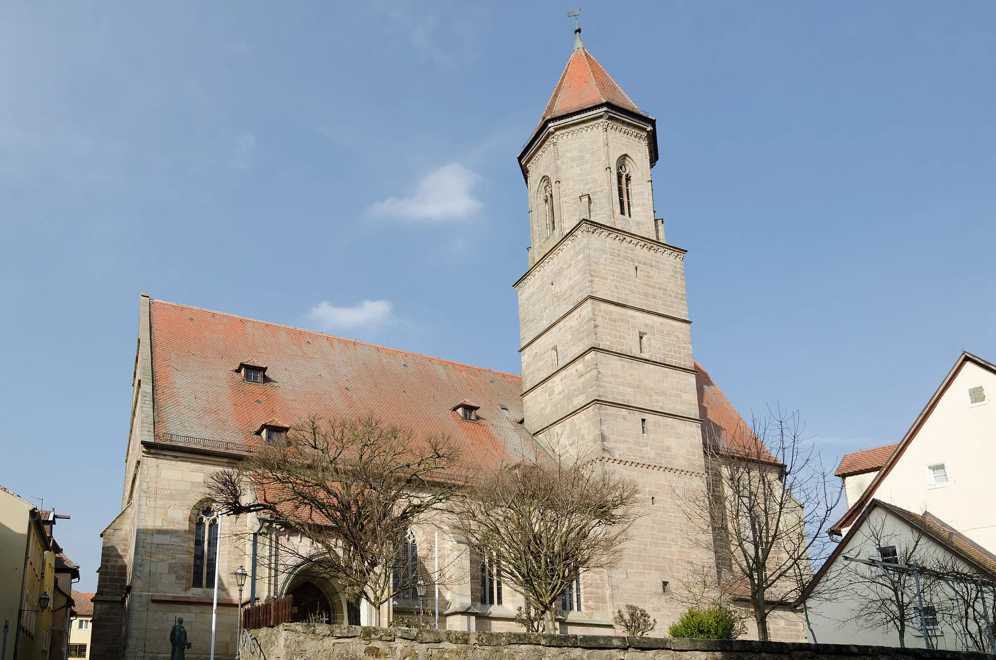 Photo showing: Gunzenhausen, Stadtpfarrkirche Mariä Virginis