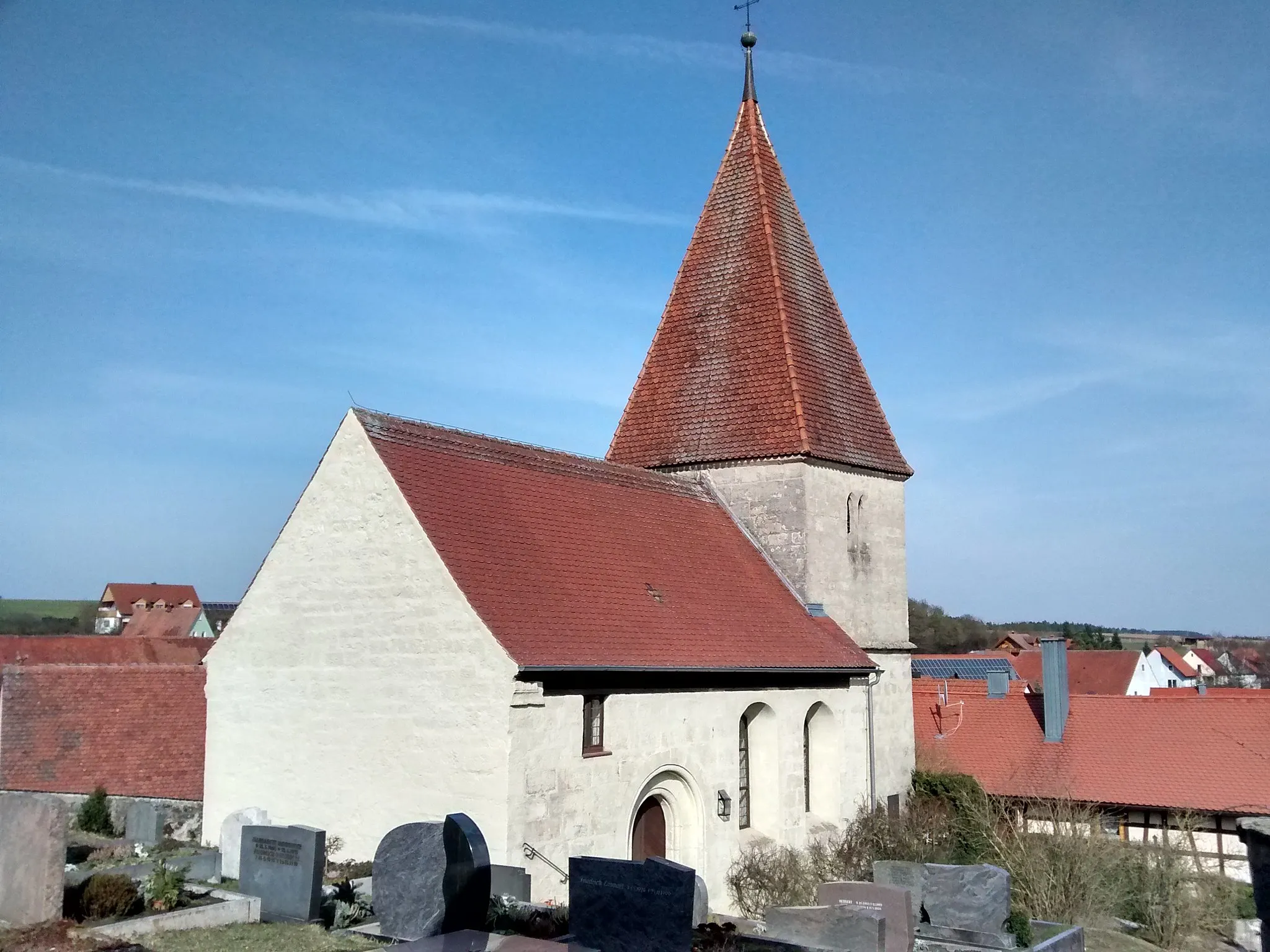Photo showing: St. Leonhard-Kirche in Götteldorf