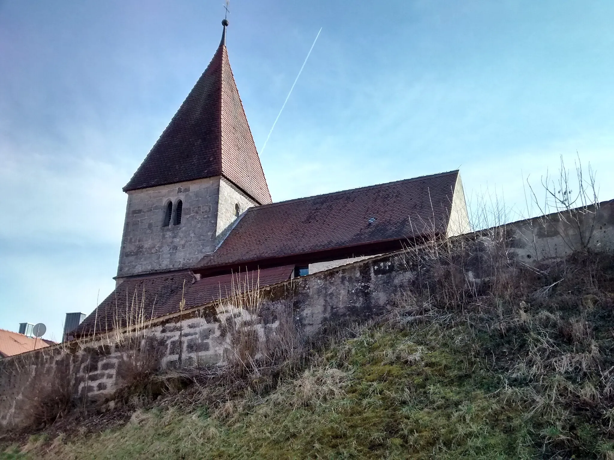 Photo showing: St. Leonhard-Kirche in Götteldorf