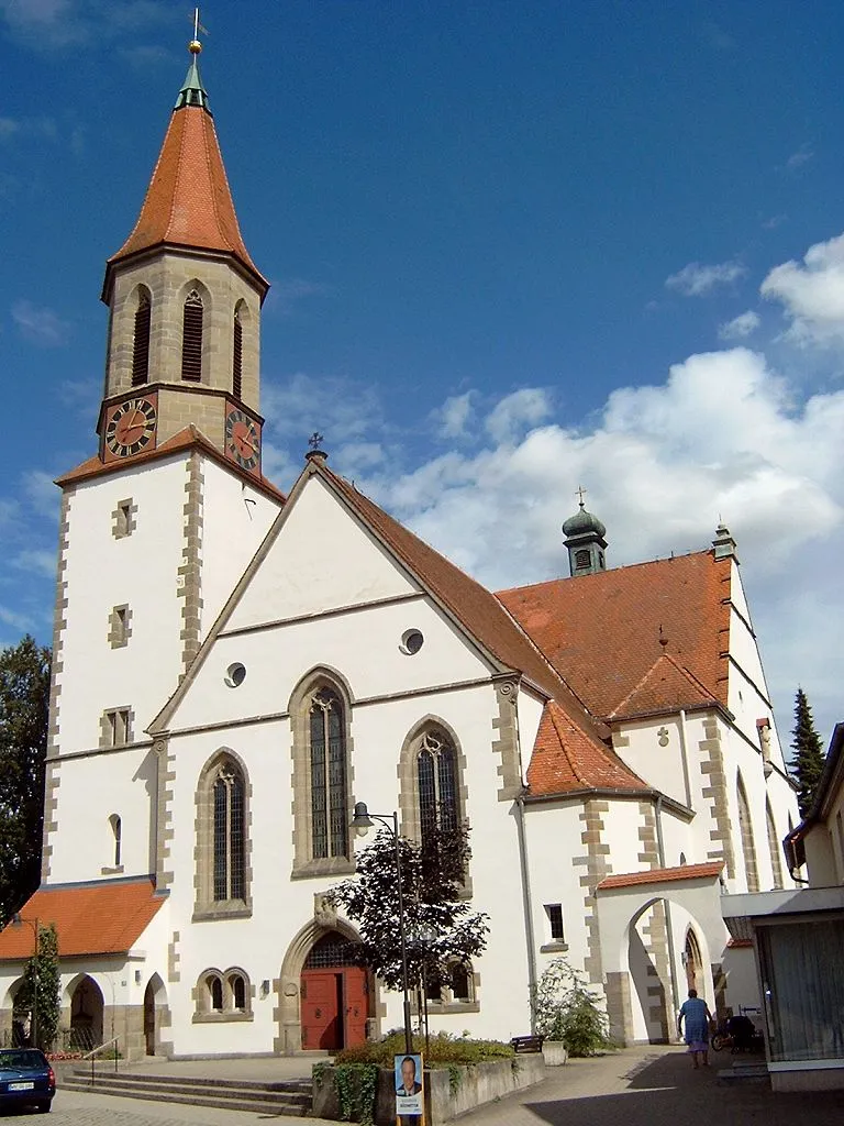 Photo showing: Die evangelisch-lutherische Kirche in Wieseth