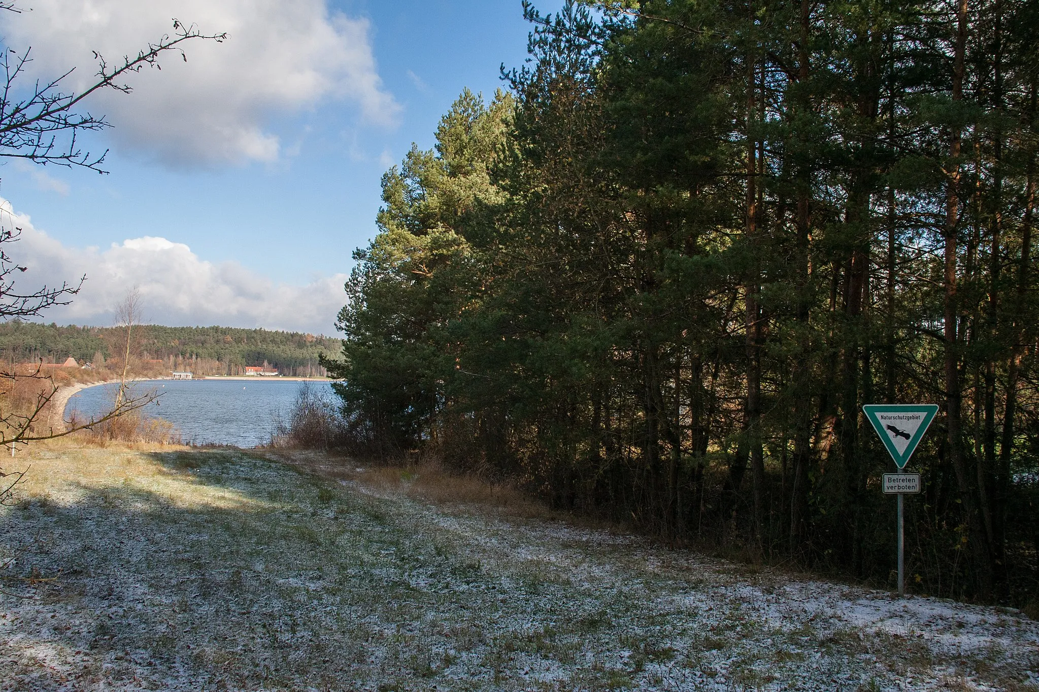 Photo showing: Kleiner Brombachsee, Naturschutzgebiet Grafenmühle