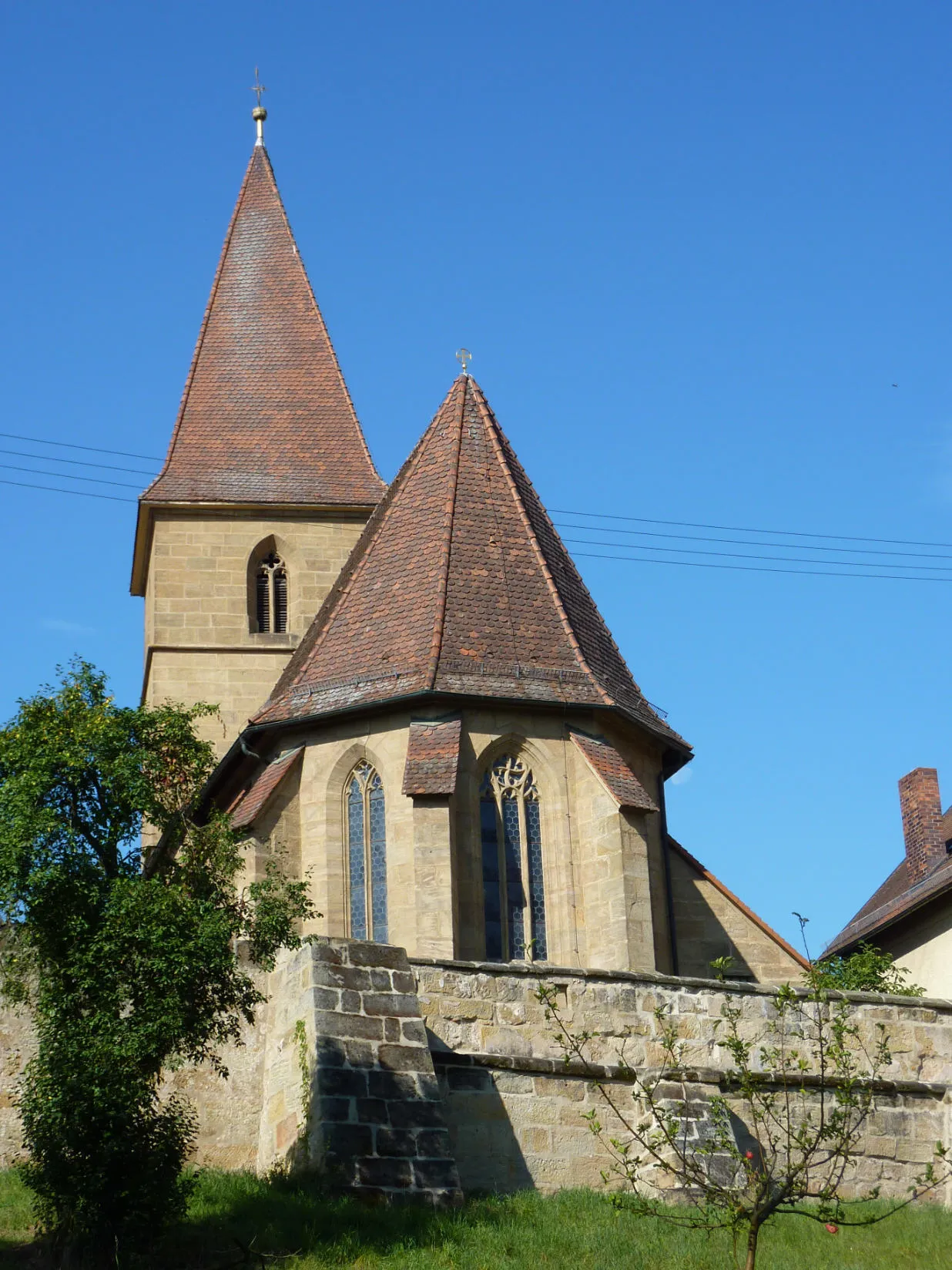 Photo showing: Kirche in Seußling