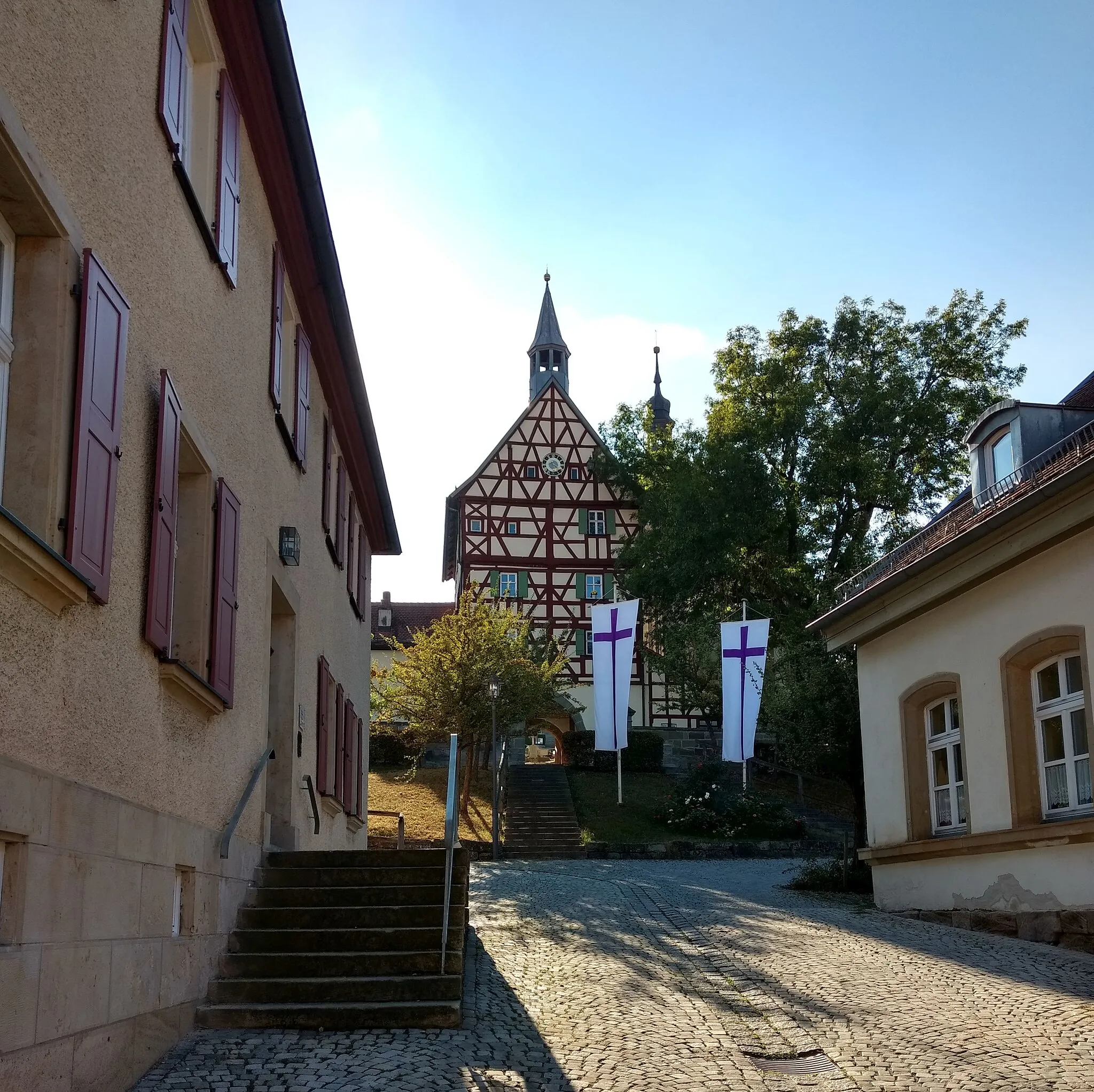 Photo showing: Burgbernheim, St. Johannis