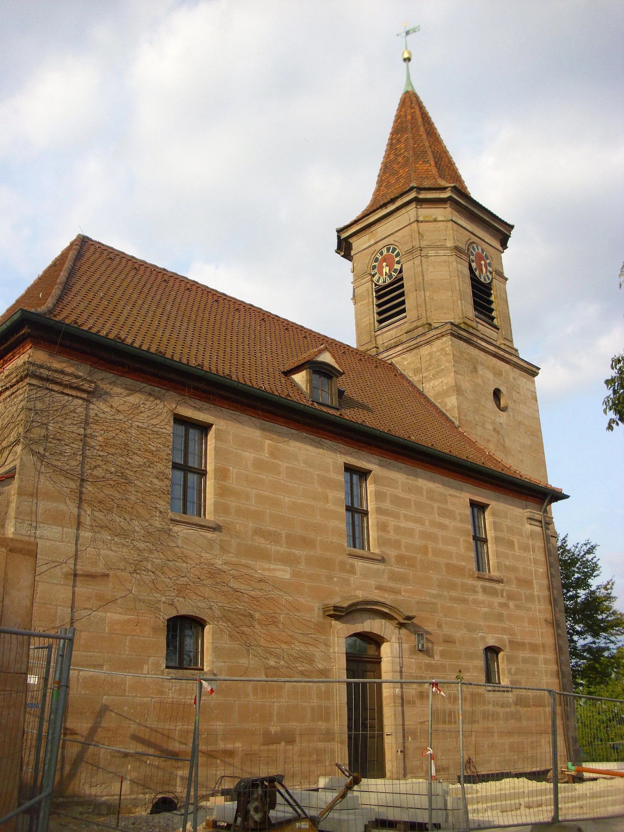 Photo showing: Georgskirche Kammerstein Kirchenweg 31