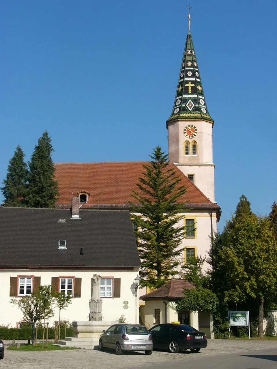 Photo showing: Untere Kirche St. Michael in Markt Berolzheim