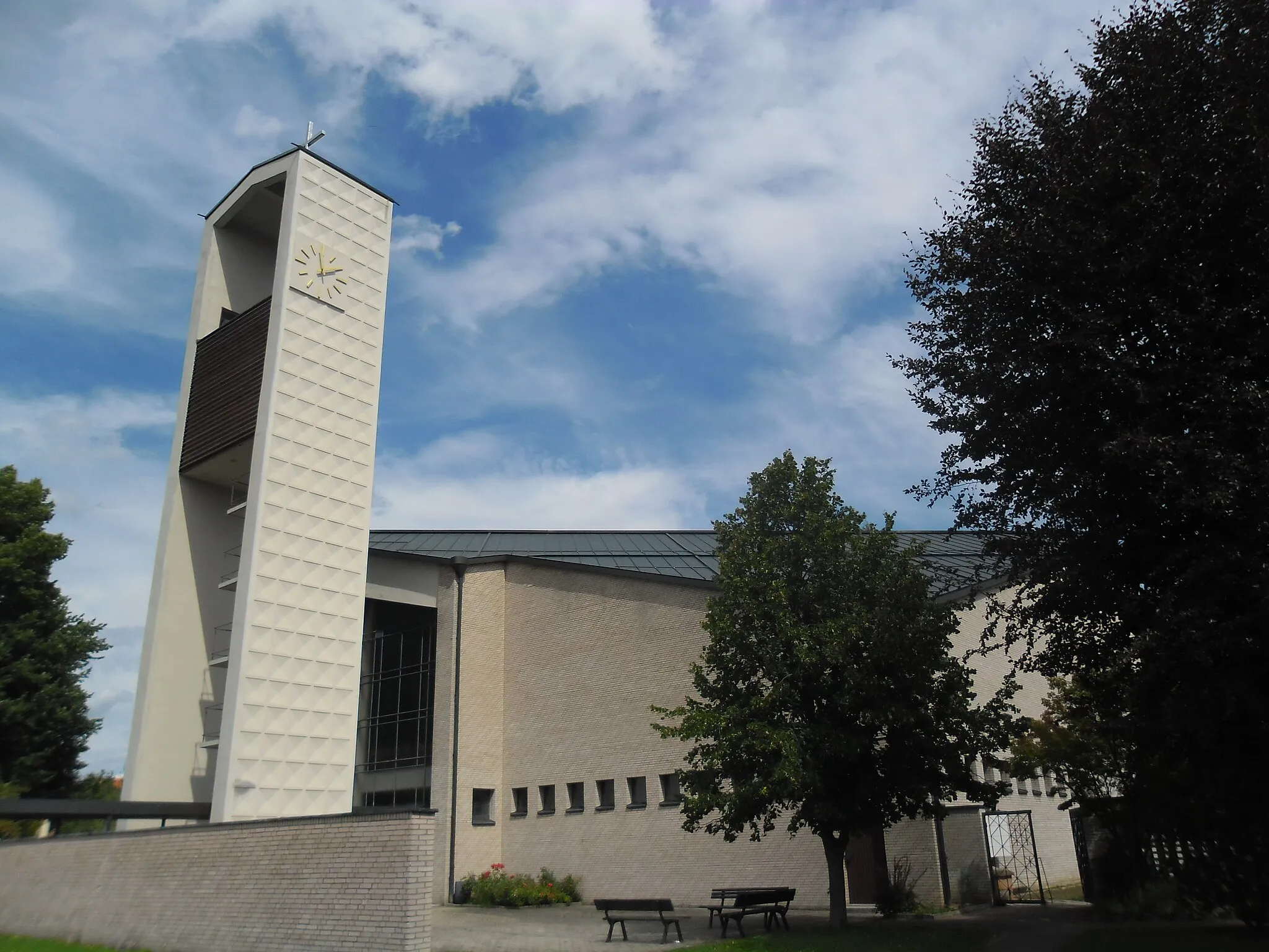Photo showing: Die Heilig-Geist-Kirche in der Rosenstraße