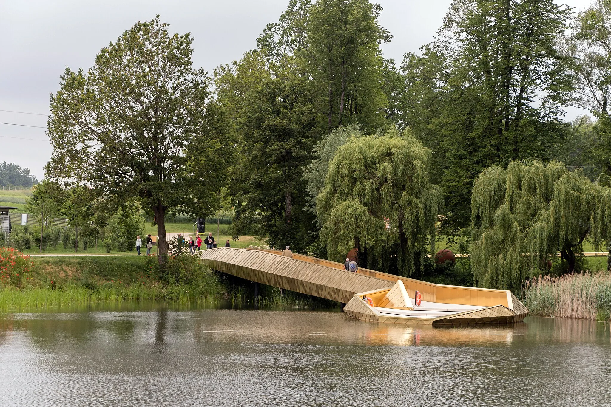 Photo showing: Kleine Landesgartenschau, 2019, Wassertrüdingen