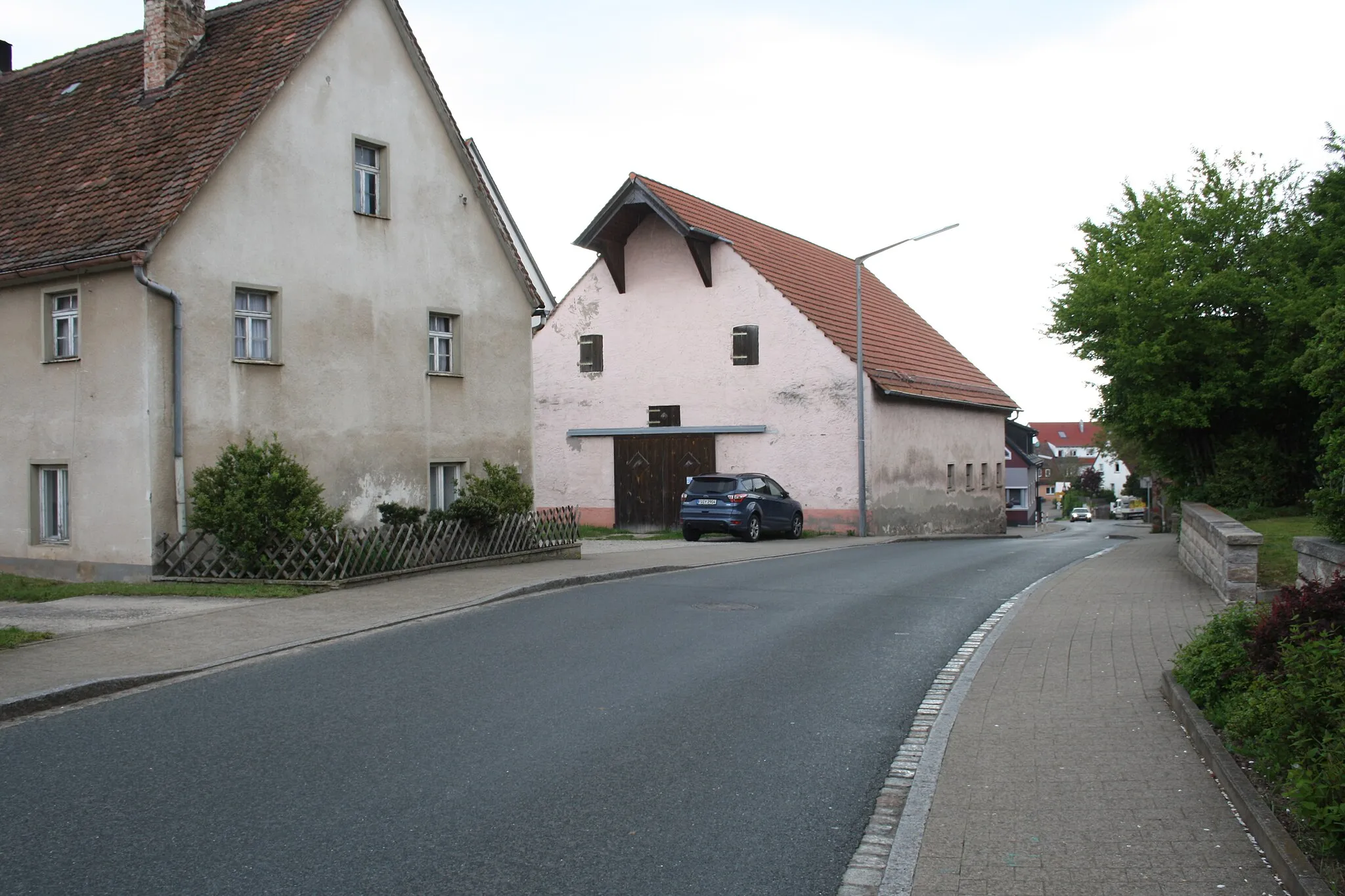 Photo showing: Hauptstraße in Tuchenbach