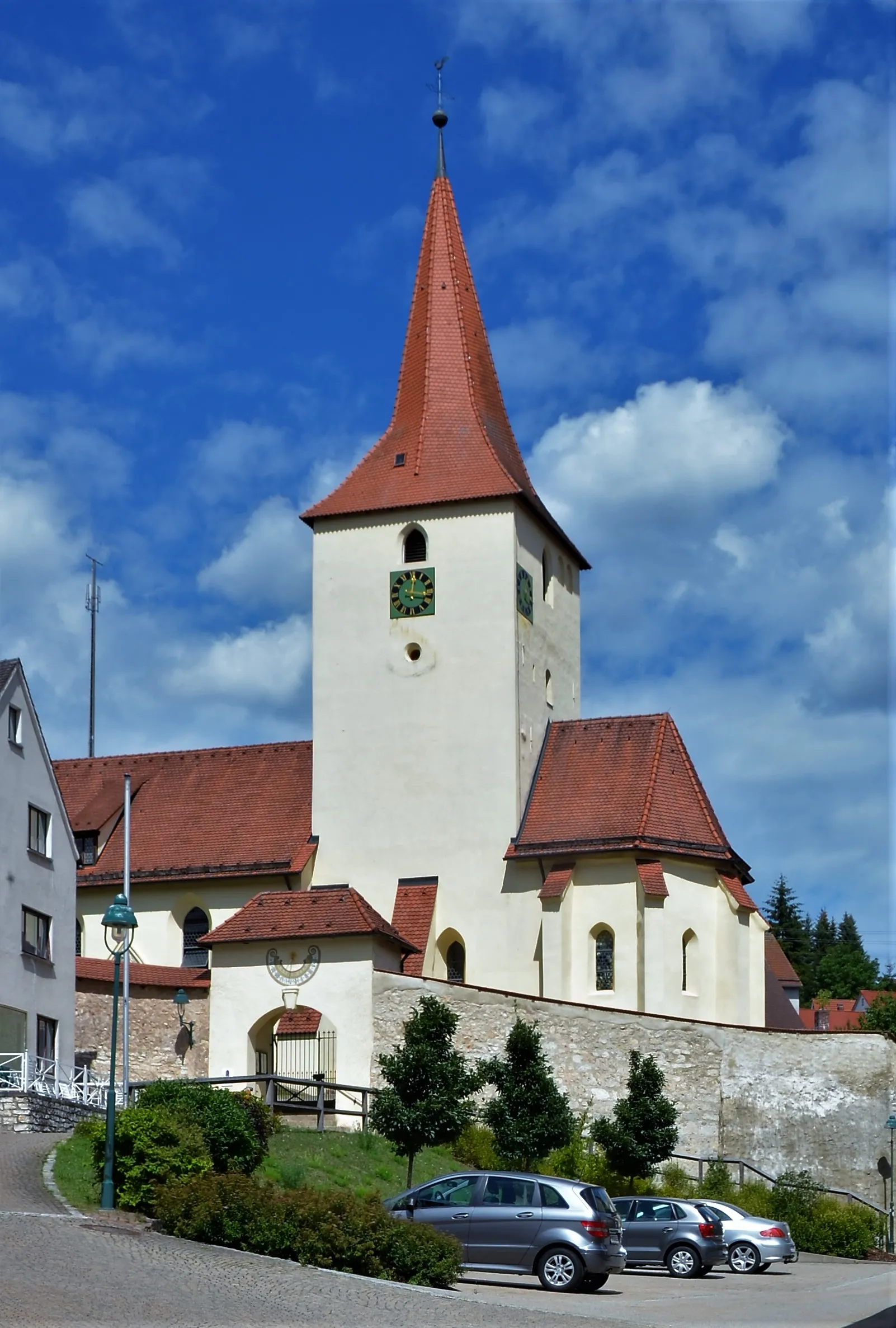 Photo showing: St. Bartholomäus Kirche in Alfeld (Mittelfranken)
