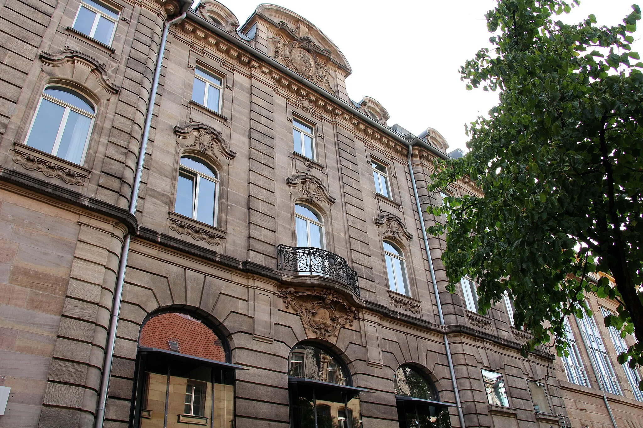 Photo showing: Altstadt - Blumenstraße

Neo-baroque.