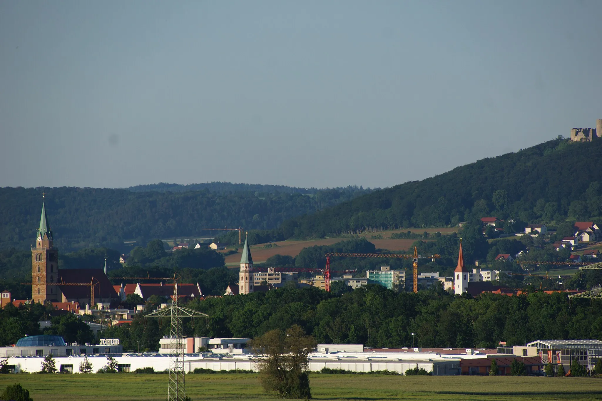 Photo showing: Stauf - Blick auf Neumarkt