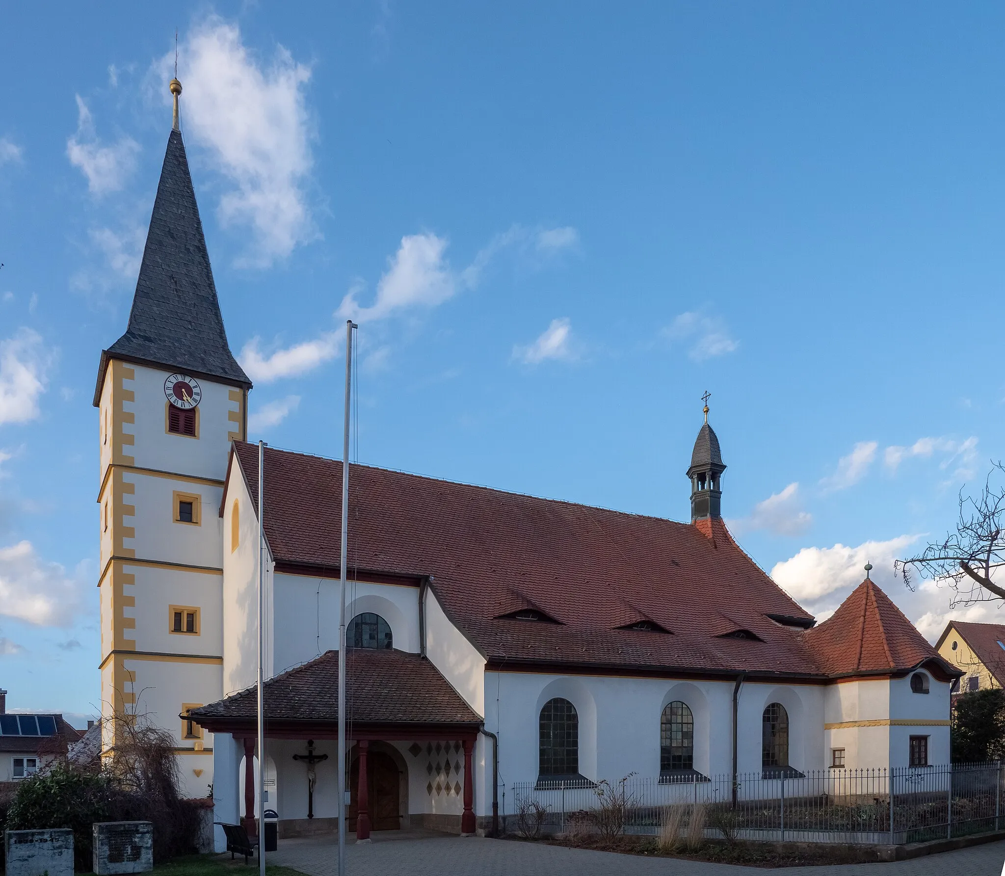 Photo showing: Catholic parish church St. Aegidius in Gremsdorf