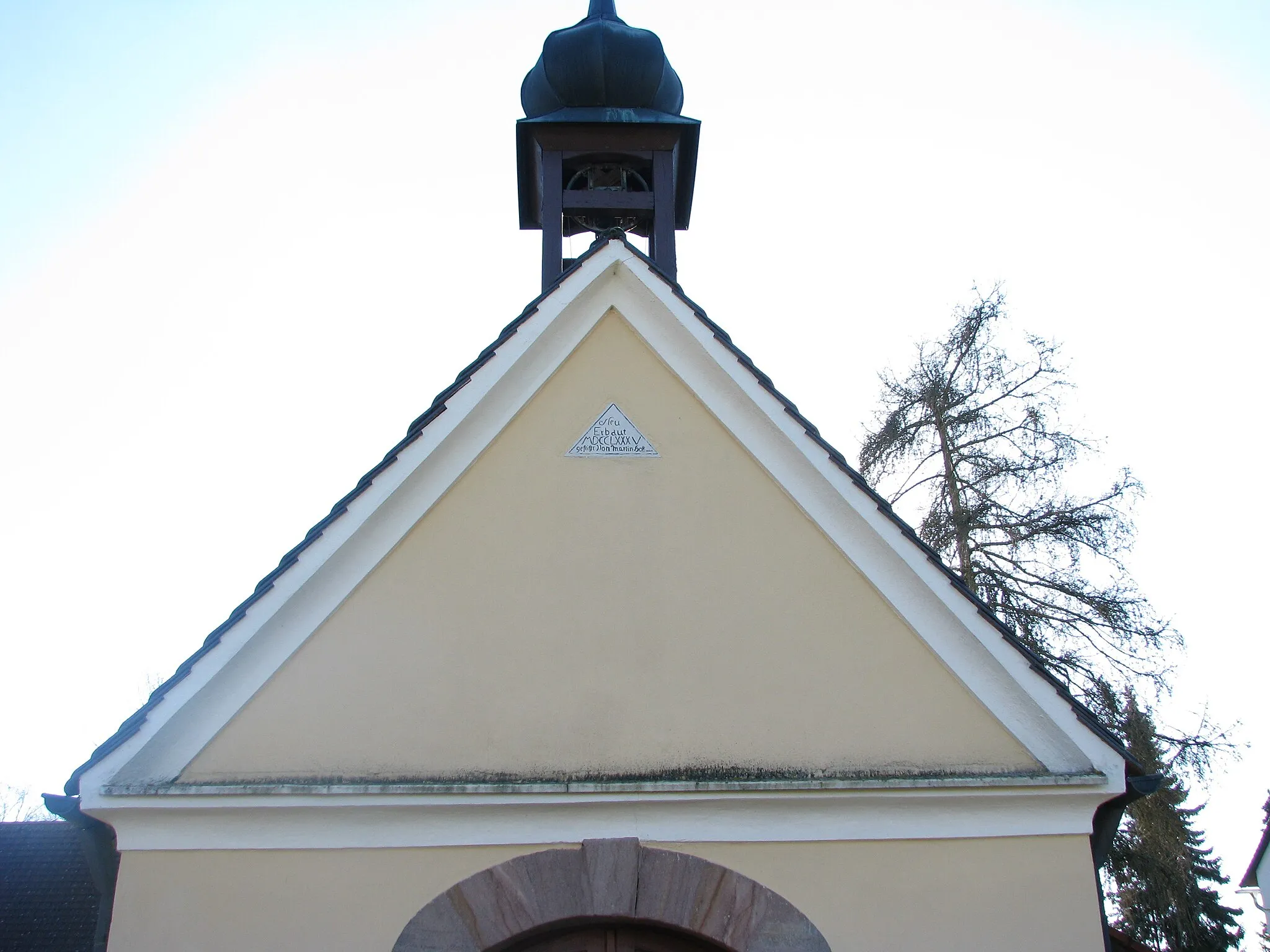 Photo showing: Altenhofen, Ortsteil von Hilpoltstein im mittelfränkischen Landkreis Roth, Katholische Ortskapelle