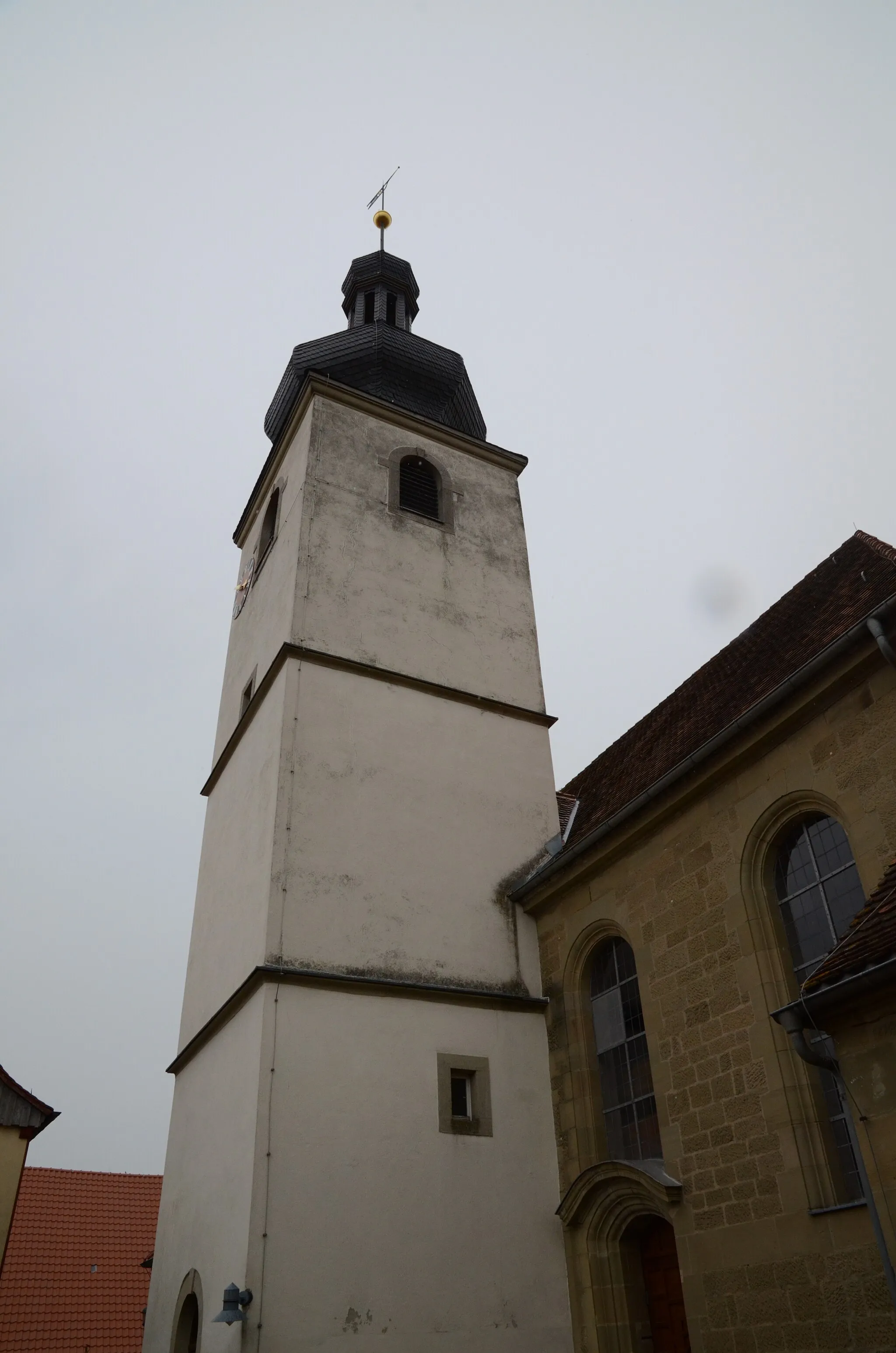 Photo showing: Nenzenheim Kirche