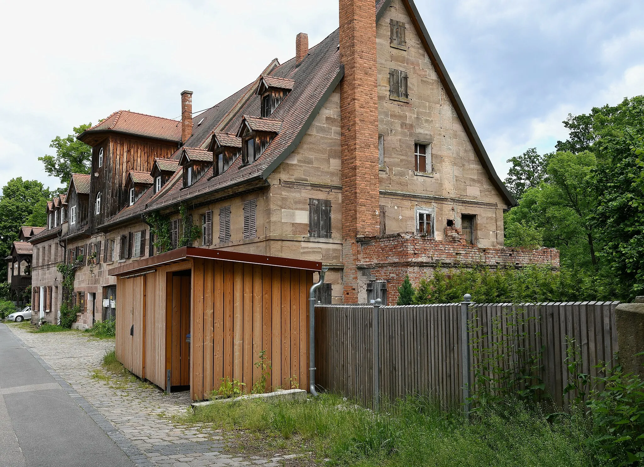 Photo showing: Gerasmühle im Rednitztal von Nürnberg